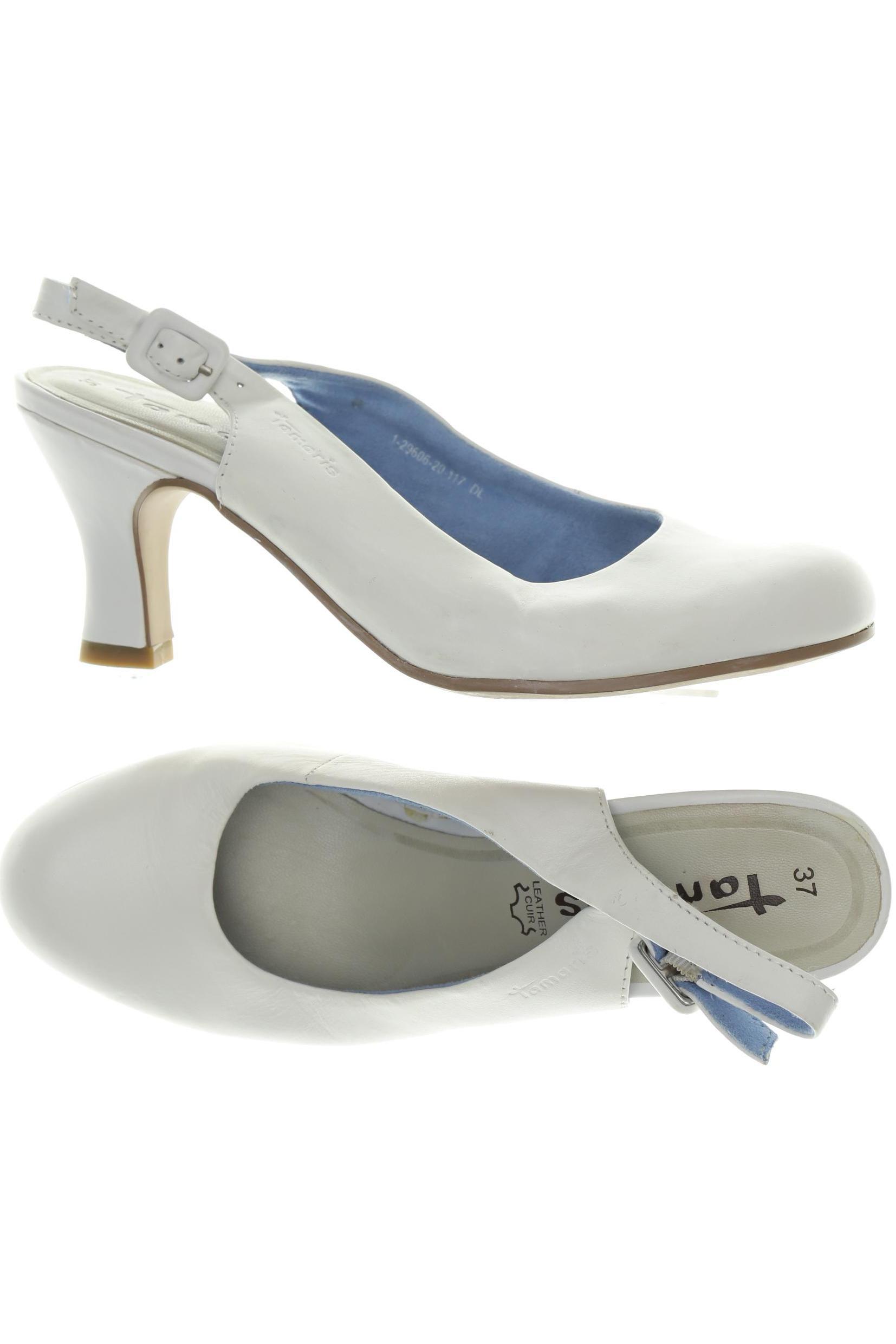 

Tamaris Damen Sandale, weiß, Gr. 37