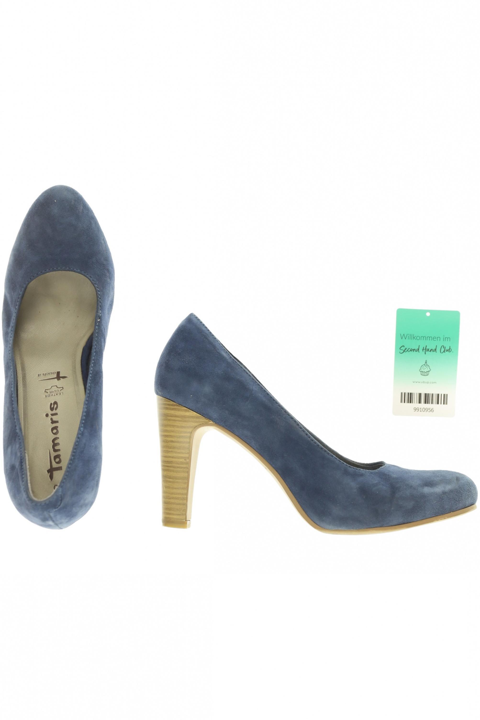 

Tamaris Damen Pumps, blau, Gr. 40