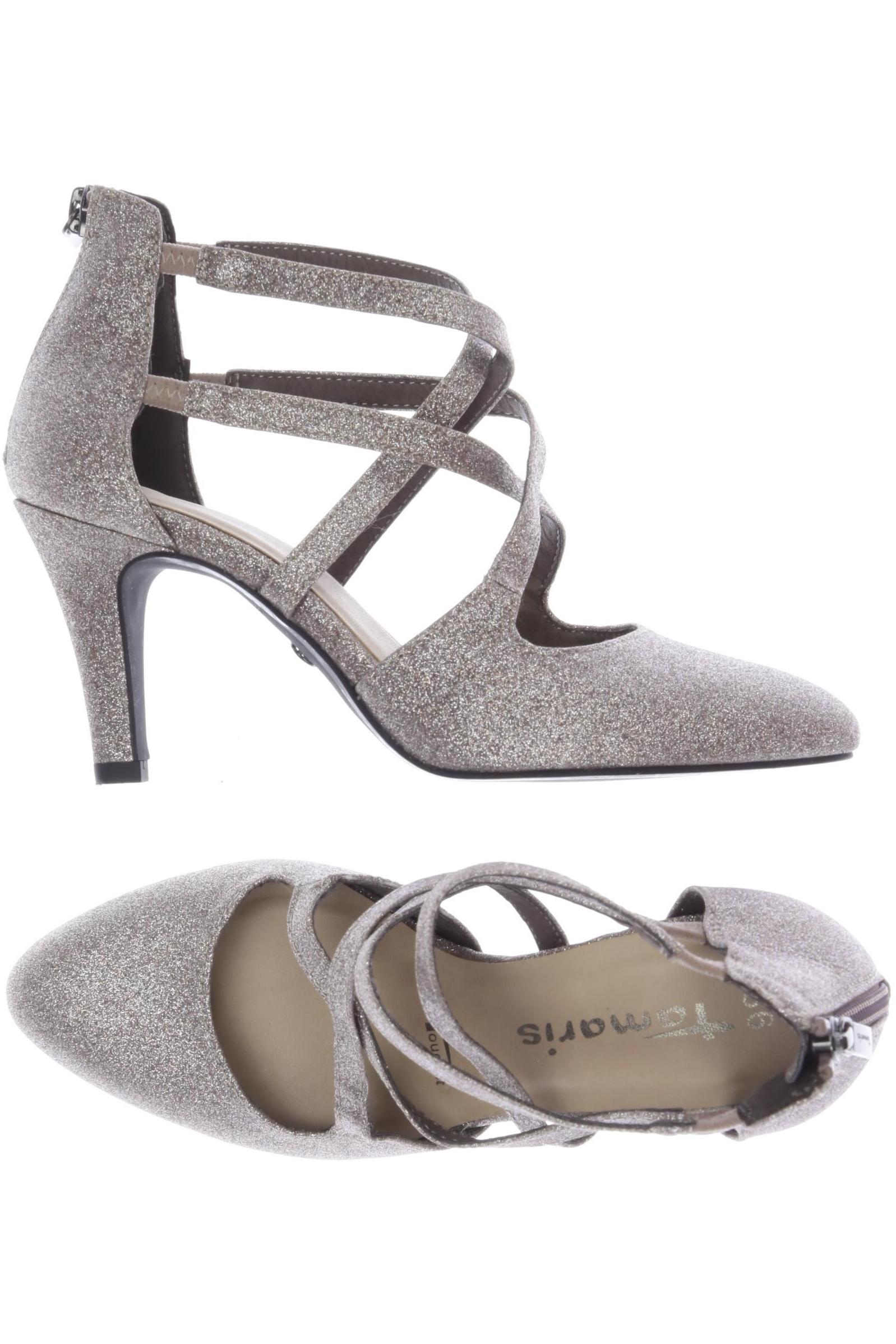 

Tamaris Damen Pumps, silber, Gr. 36
