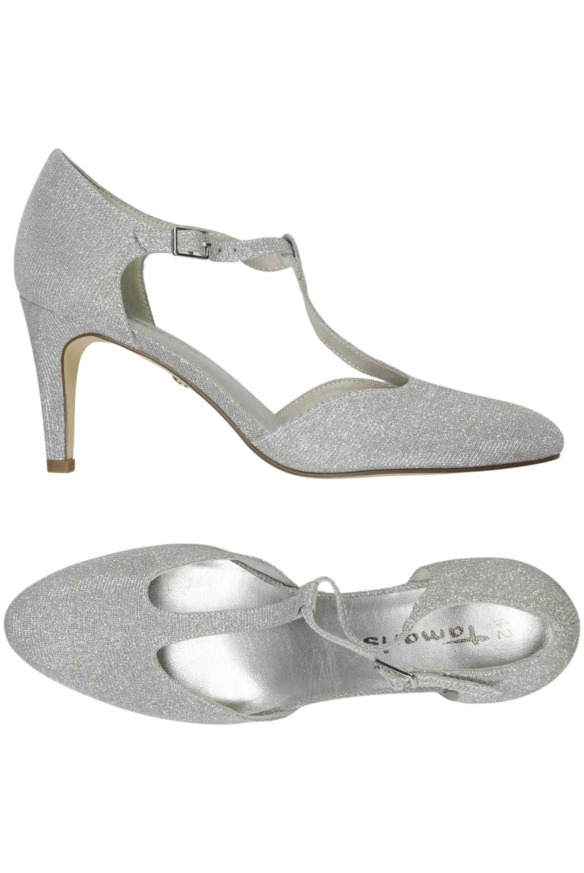 

Tamaris Damen Pumps, silber, Gr. 42