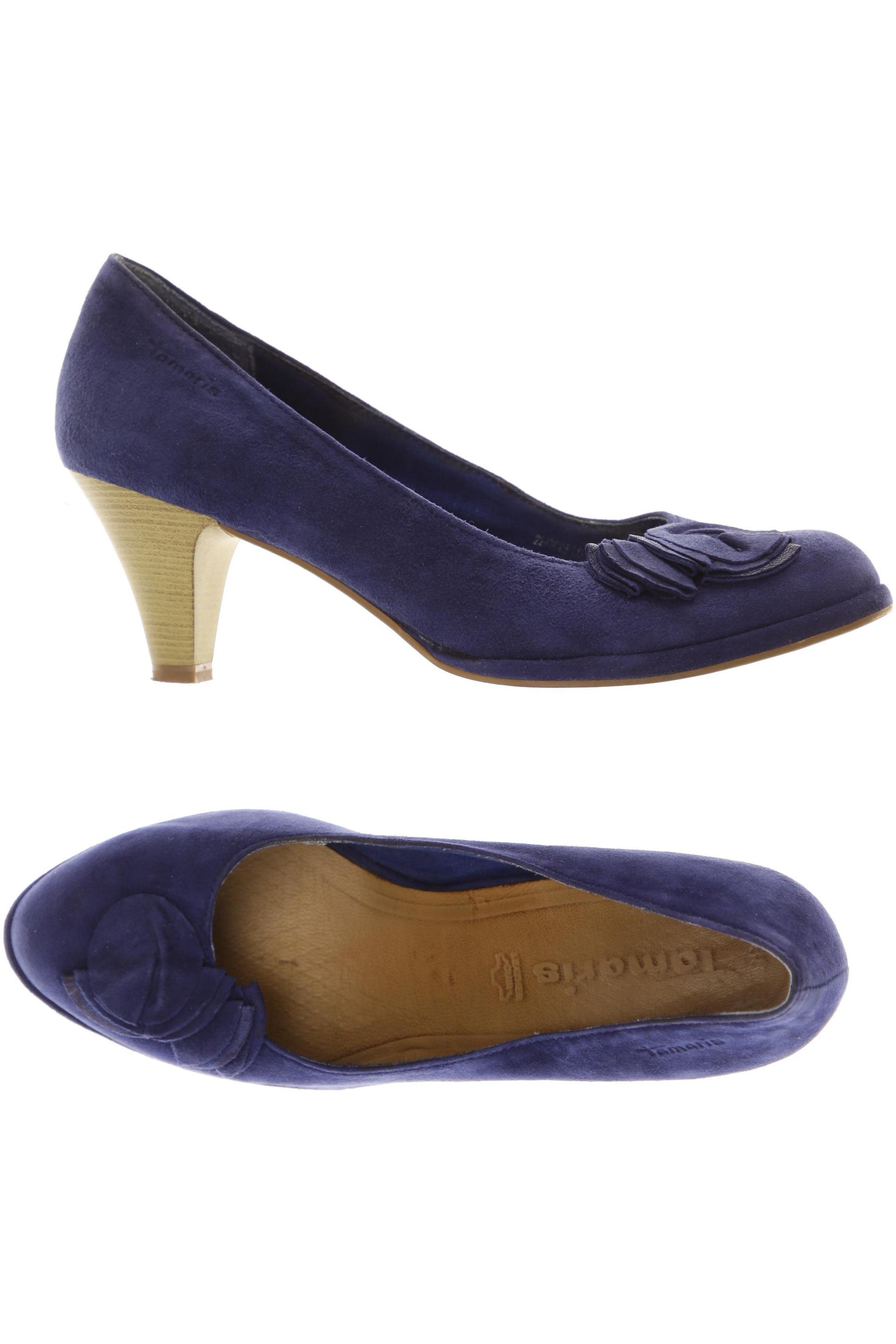 

Tamaris Damen Pumps, blau, Gr. 38