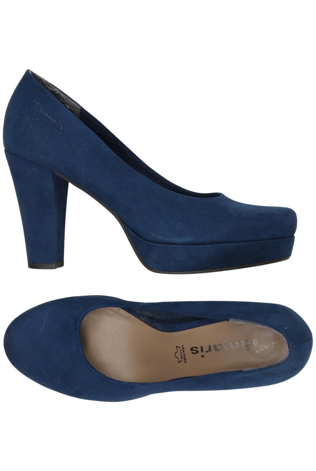 

Tamaris Damen Pumps, marineblau, Gr. 37