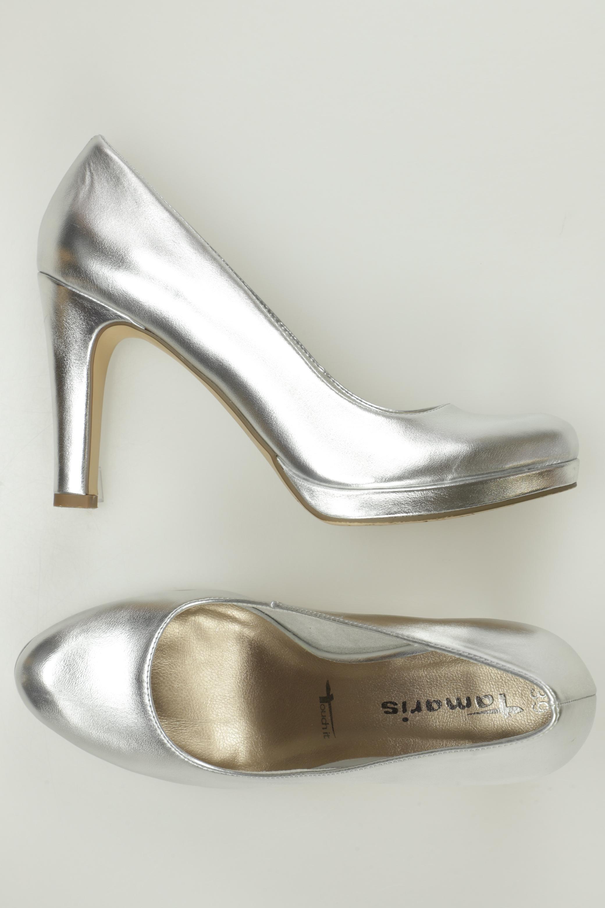

Tamaris Damen Pumps, silber, Gr. 39