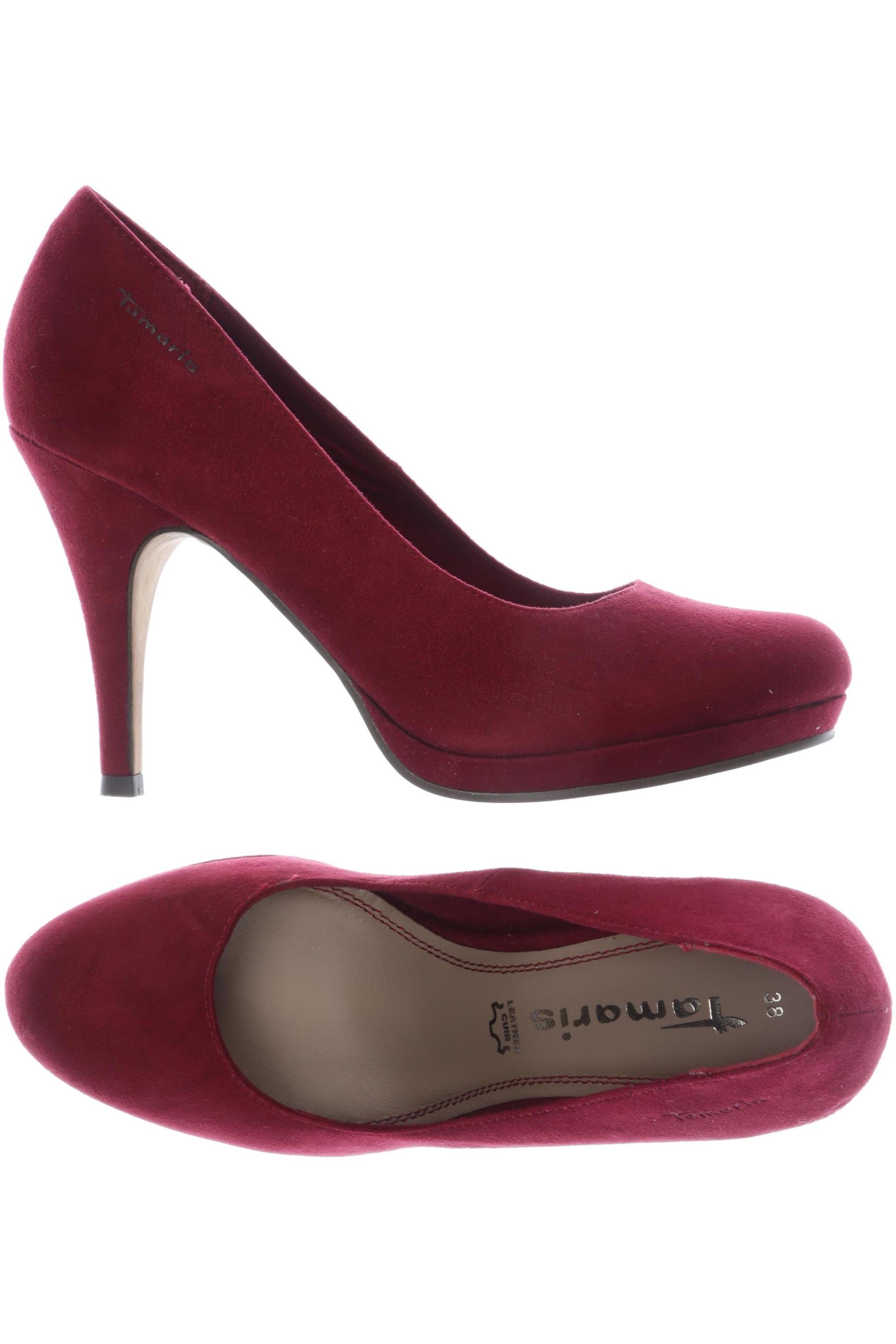 

Tamaris Damen Pumps, bordeaux, Gr. 38