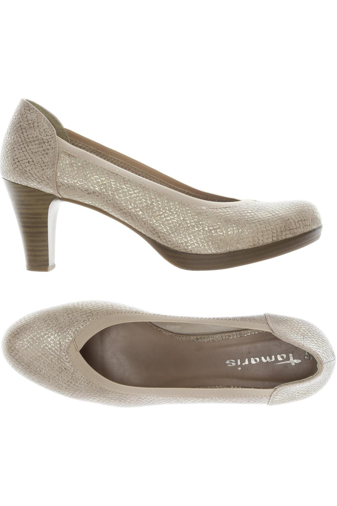 

Tamaris Damen Pumps, beige, Gr. 42