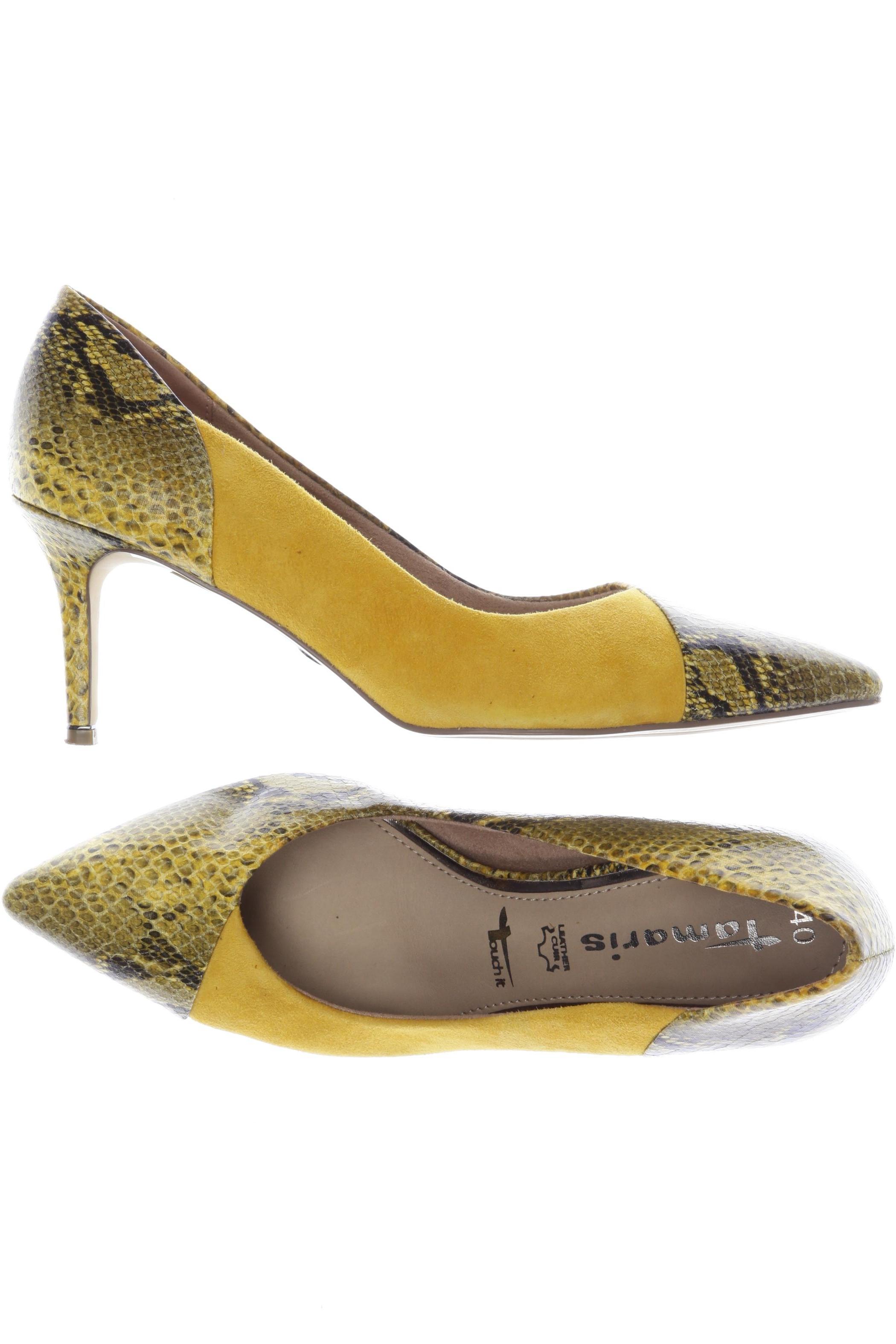 

Tamaris Damen Pumps, gelb, Gr. 40