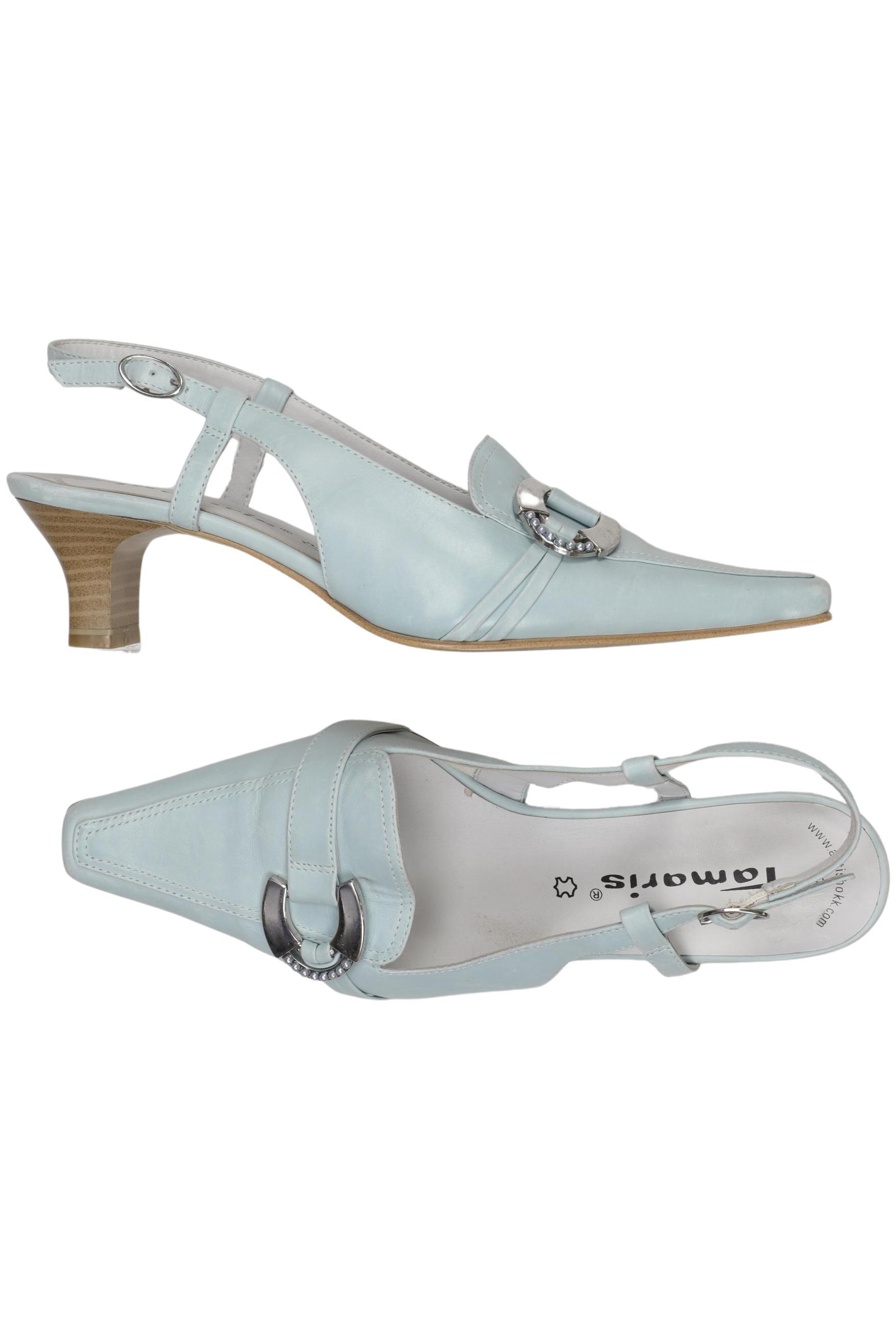 

Tamaris Damen Pumps, hellblau, Gr. 37