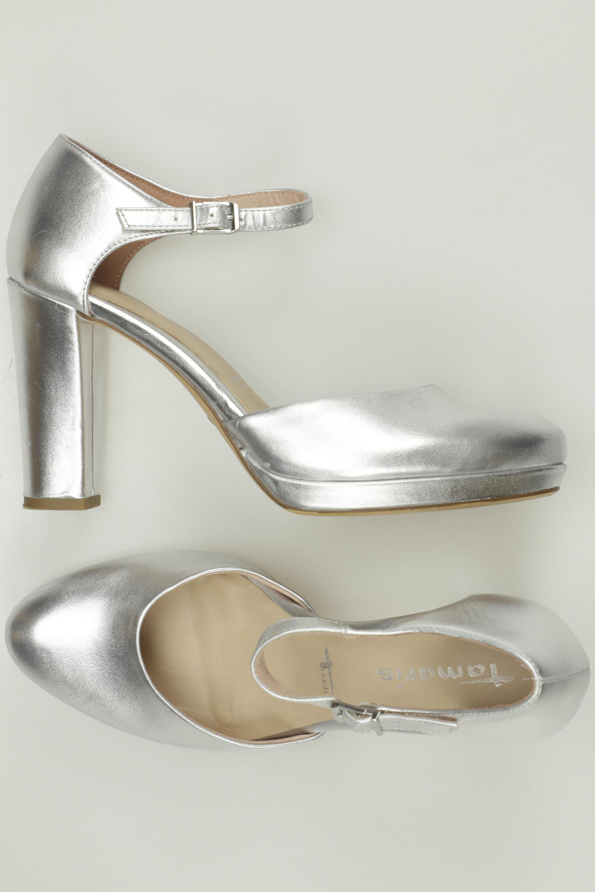 

Tamaris Damen Pumps, silber, Gr. 41