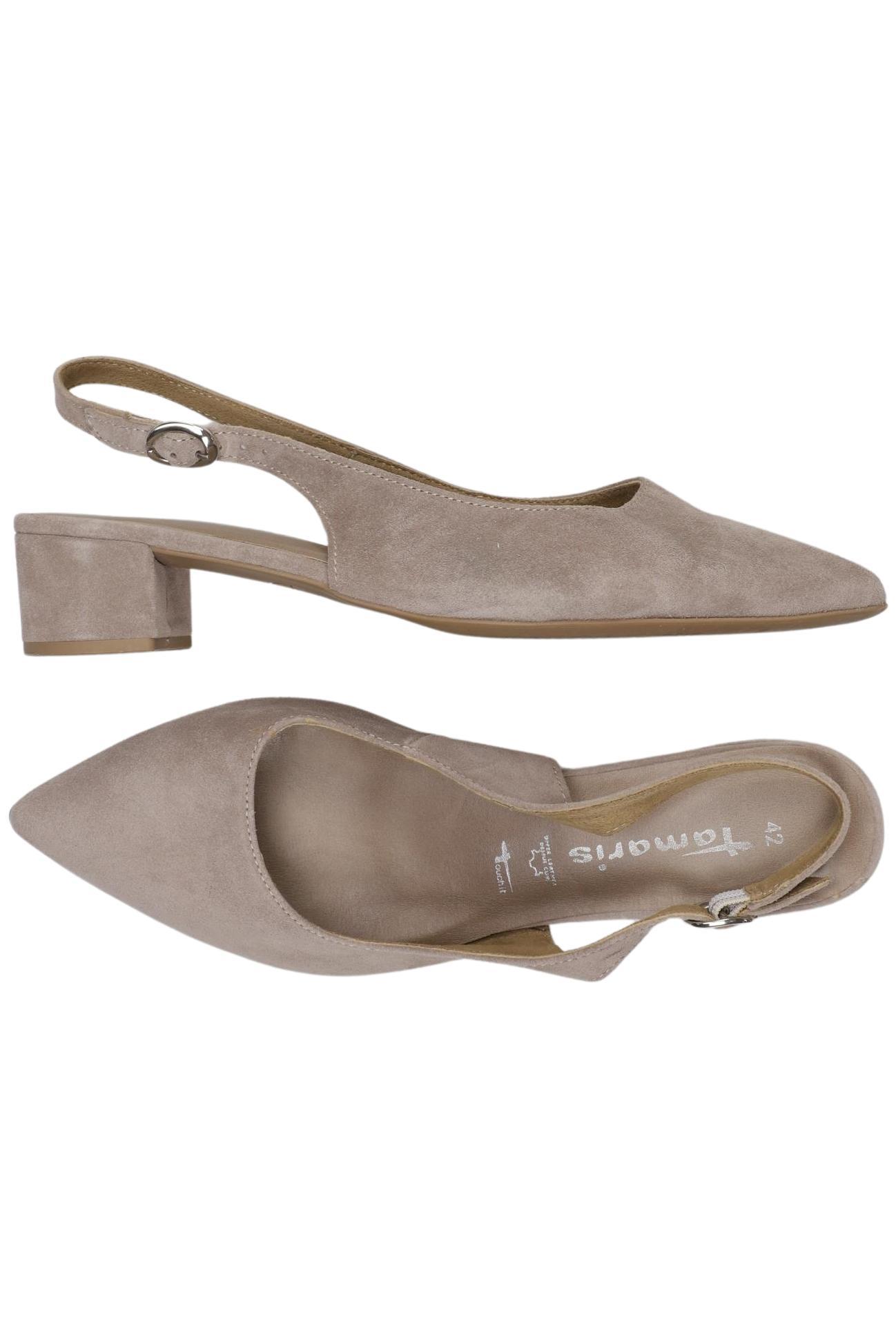 

Tamaris Damen Pumps, beige, Gr. 42