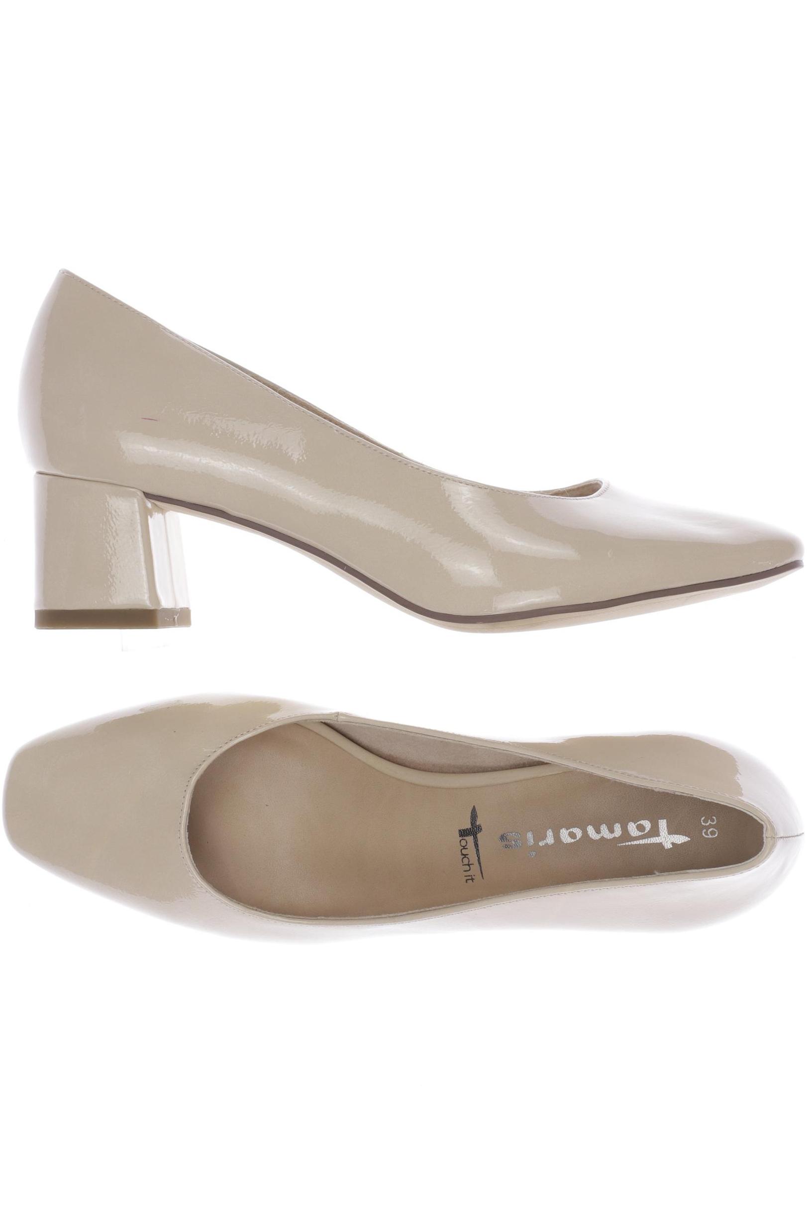 

Tamaris Damen Pumps, cremeweiß, Gr. 39