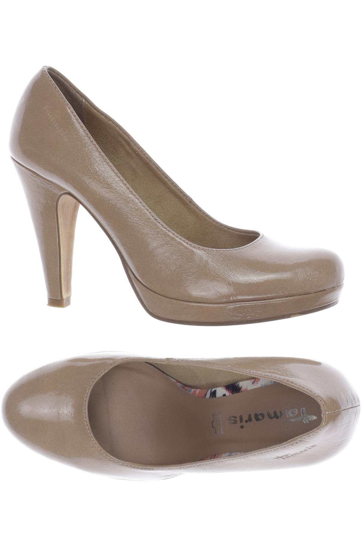 

Tamaris Damen Pumps, beige, Gr. 38
