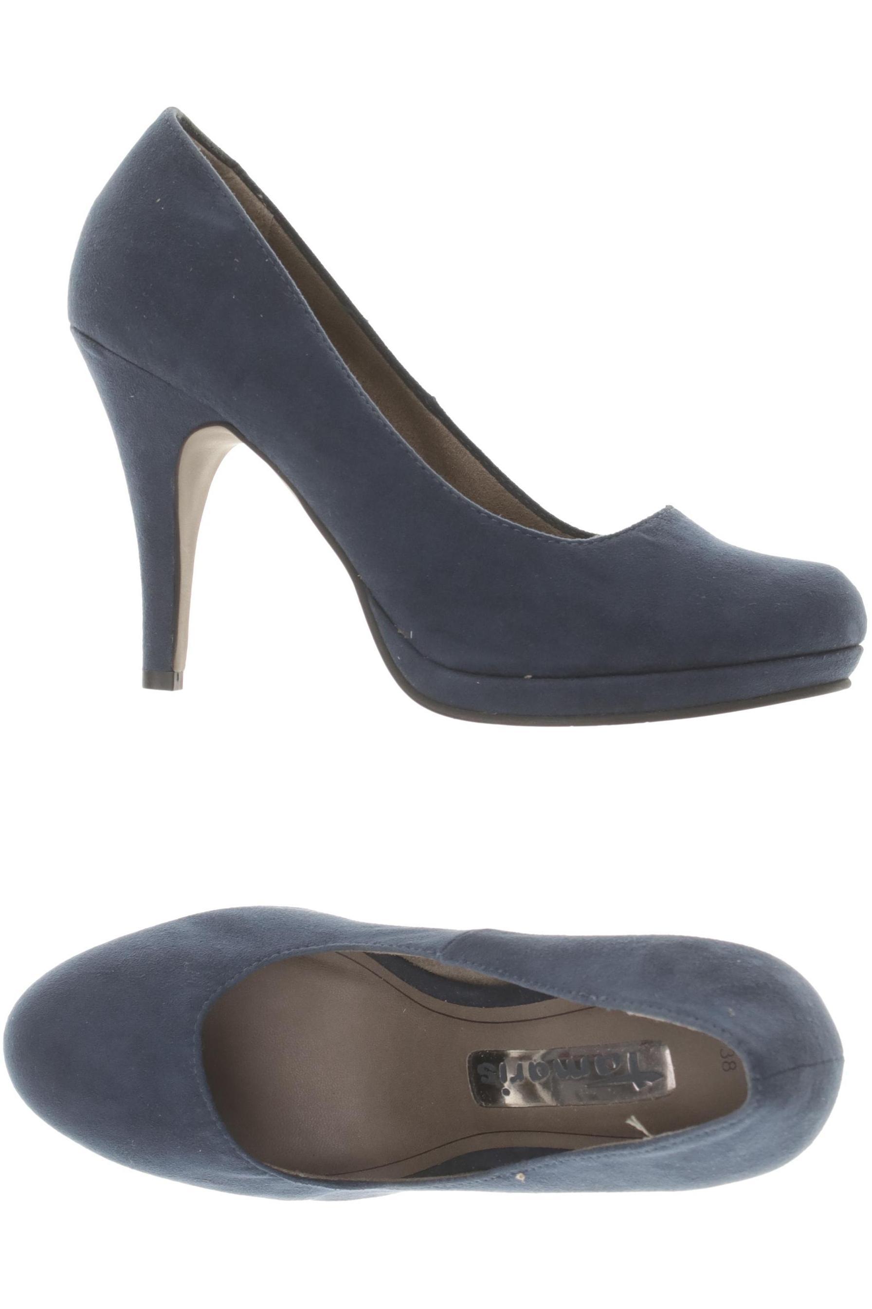 

Tamaris Damen Pumps, blau, Gr. 38