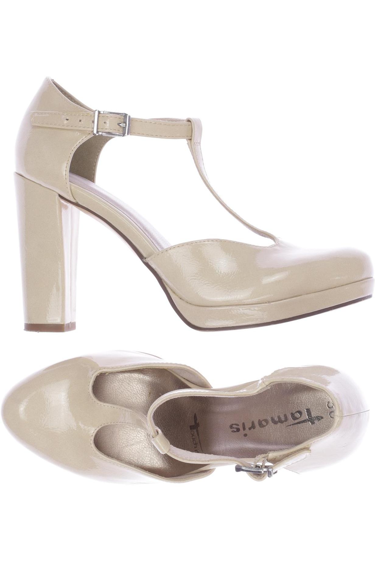 

Tamaris Damen Pumps, cremeweiß, Gr. 36