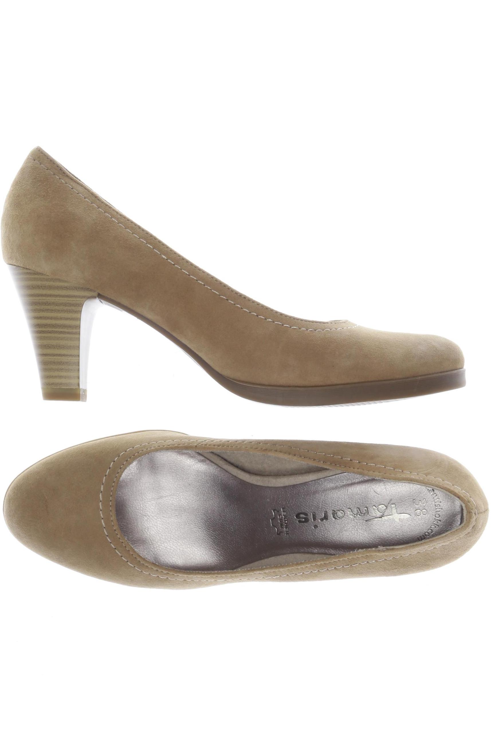 

Tamaris Damen Pumps, beige, Gr. 38