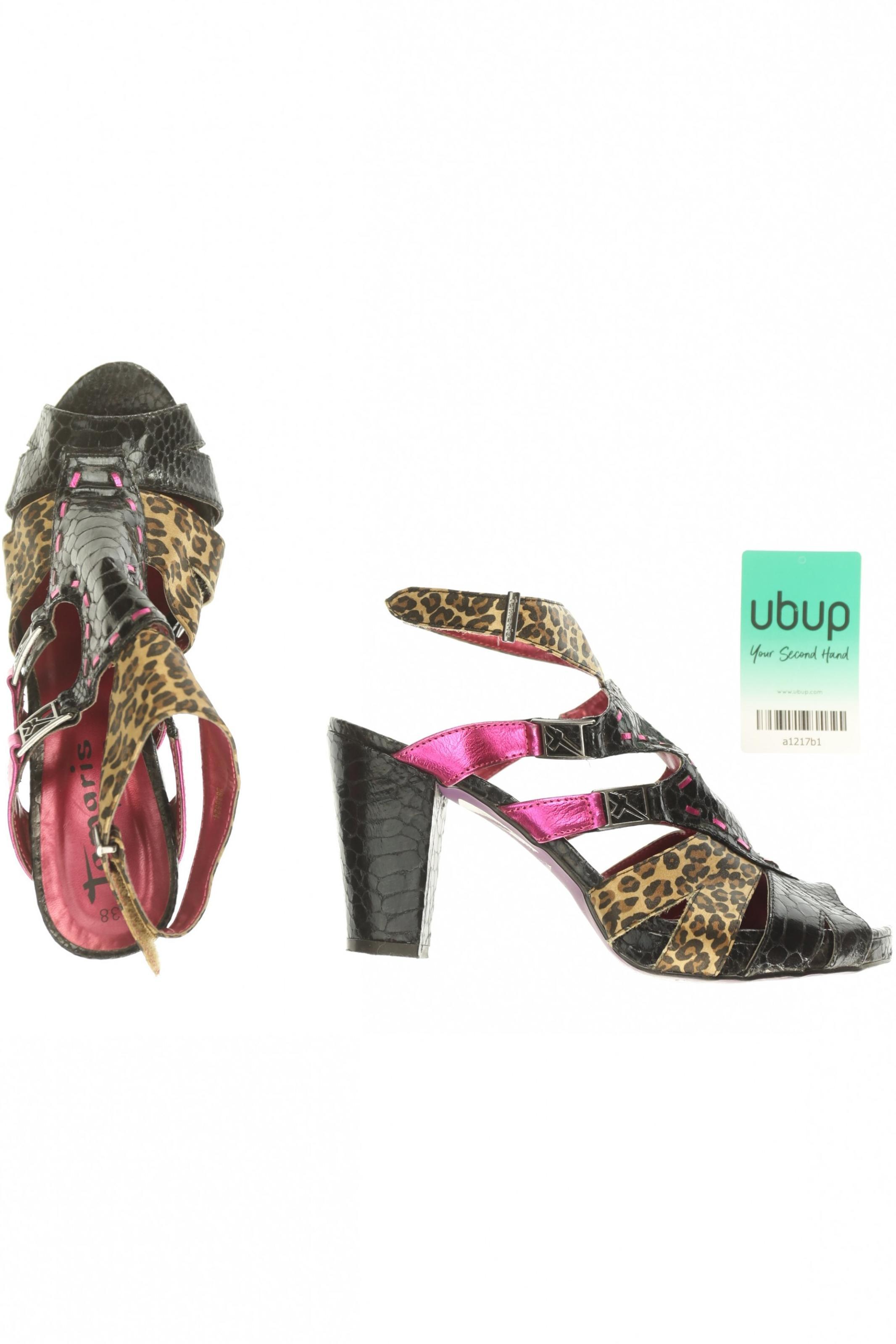 

Tamaris Damen Sandale, schwarz, Gr. 38