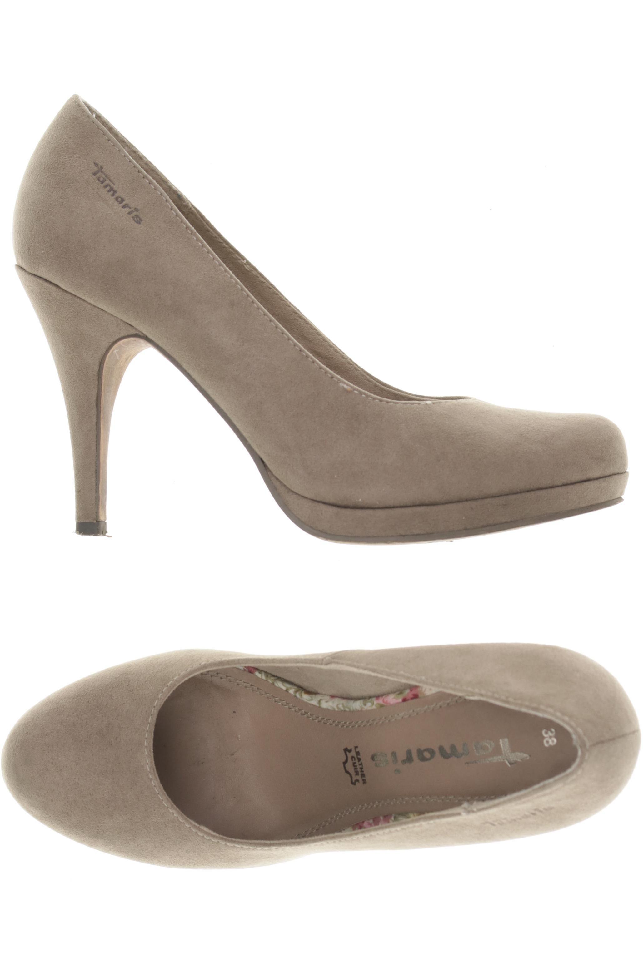 

Tamaris Damen Pumps, beige, Gr. 38
