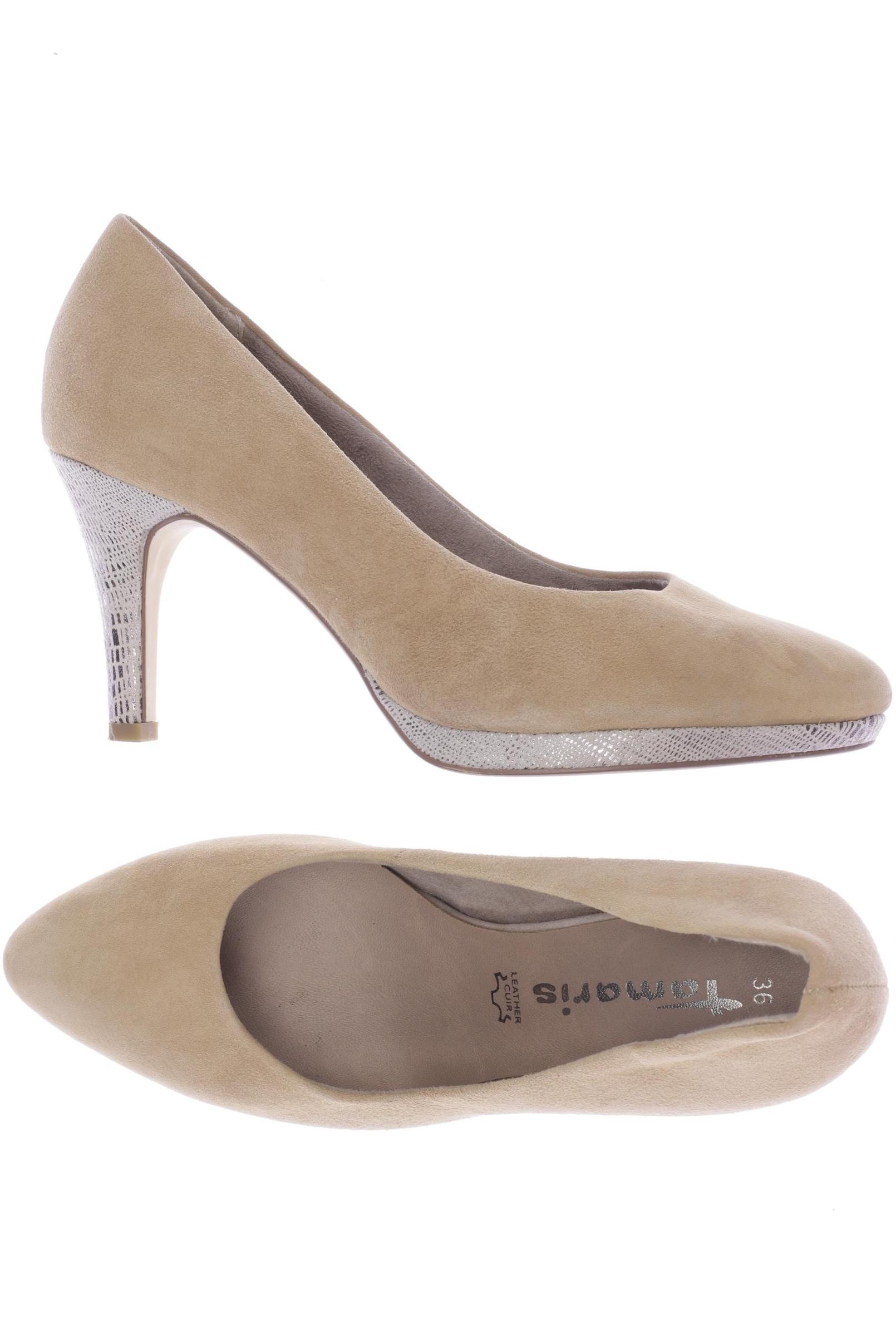 

Tamaris Damen Pumps, beige, Gr. 36
