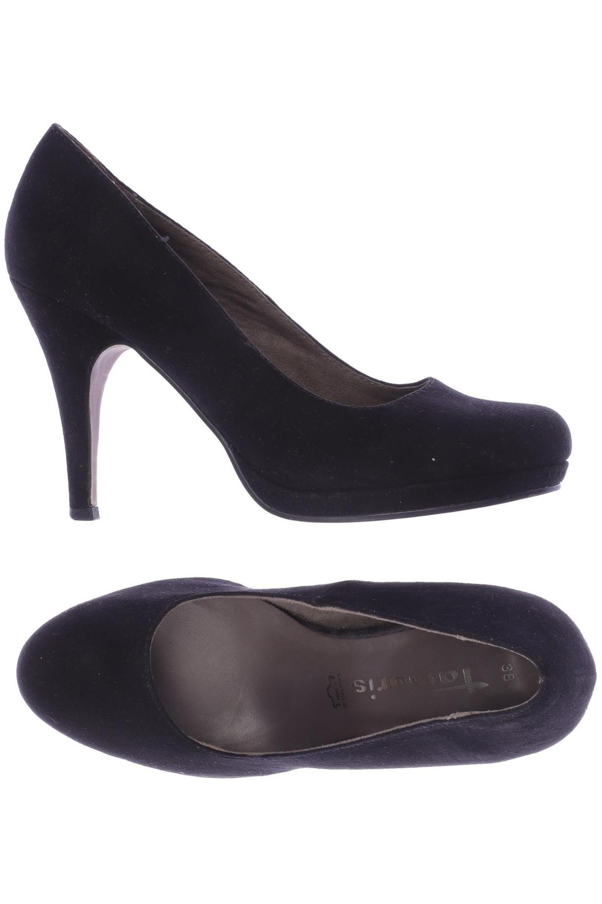 

Tamaris Damen Pumps, schwarz, Gr. 38