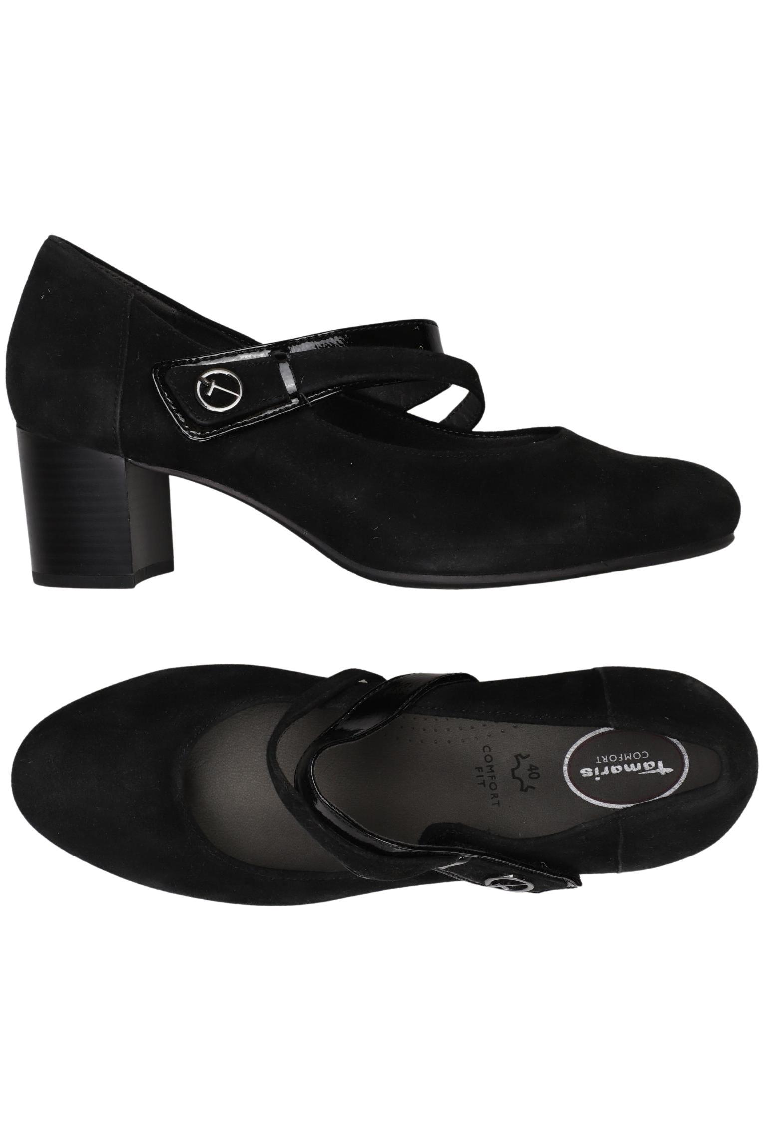 

Tamaris Damen Pumps, schwarz, Gr. 40