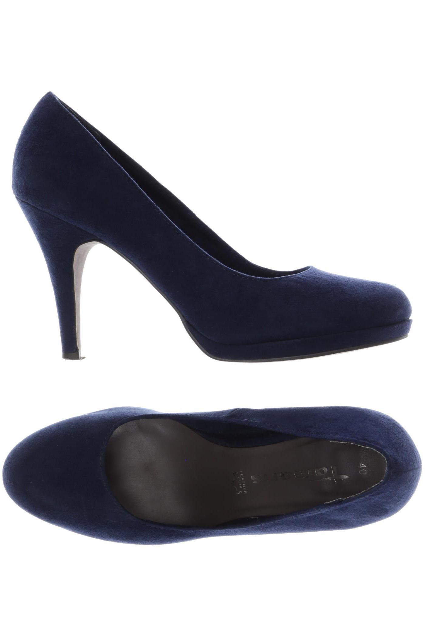 

Tamaris Damen Pumps, marineblau, Gr. 40