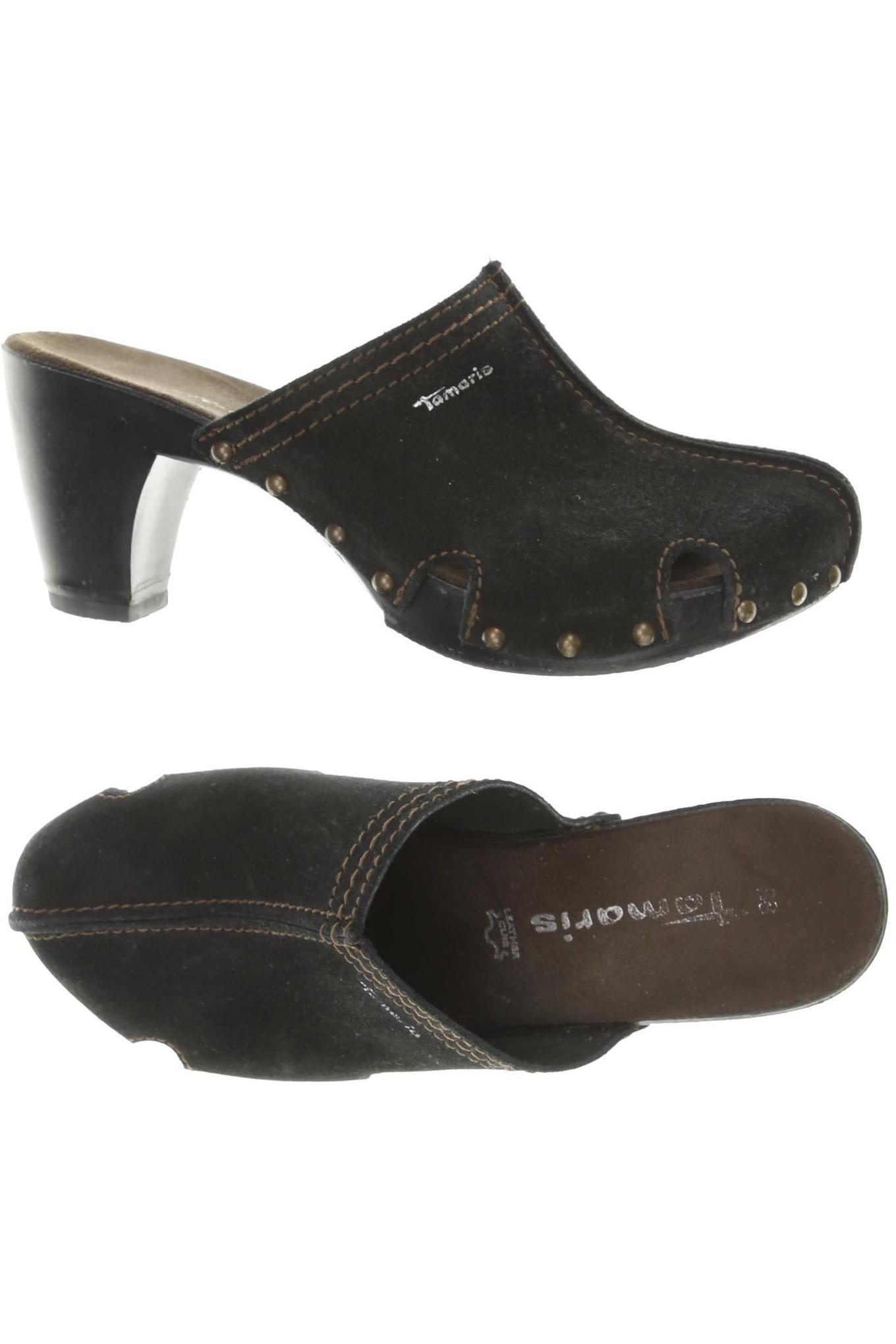 

Tamaris Damen Sandale, schwarz, Gr. 38