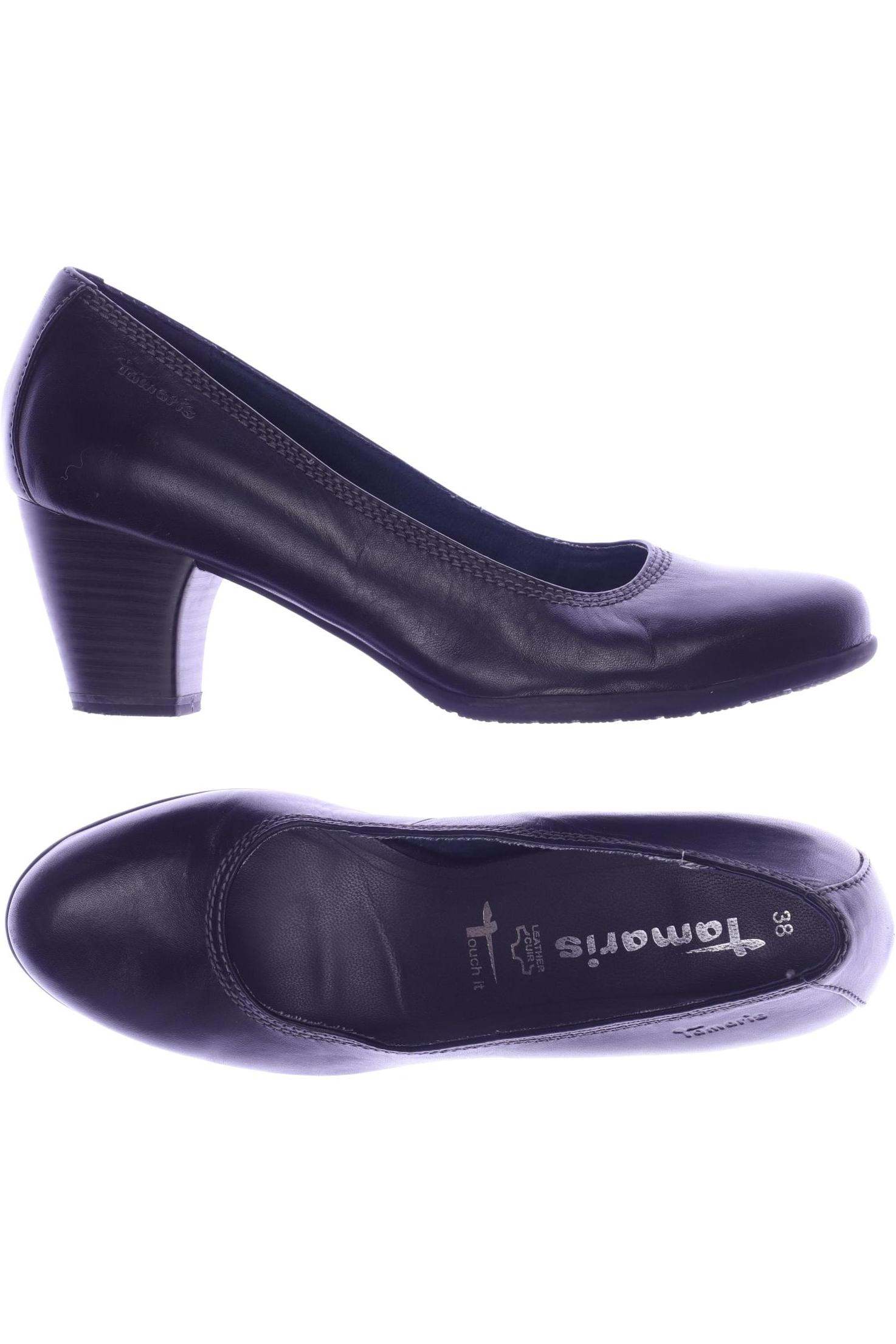 

Tamaris Damen Pumps, schwarz, Gr. 38