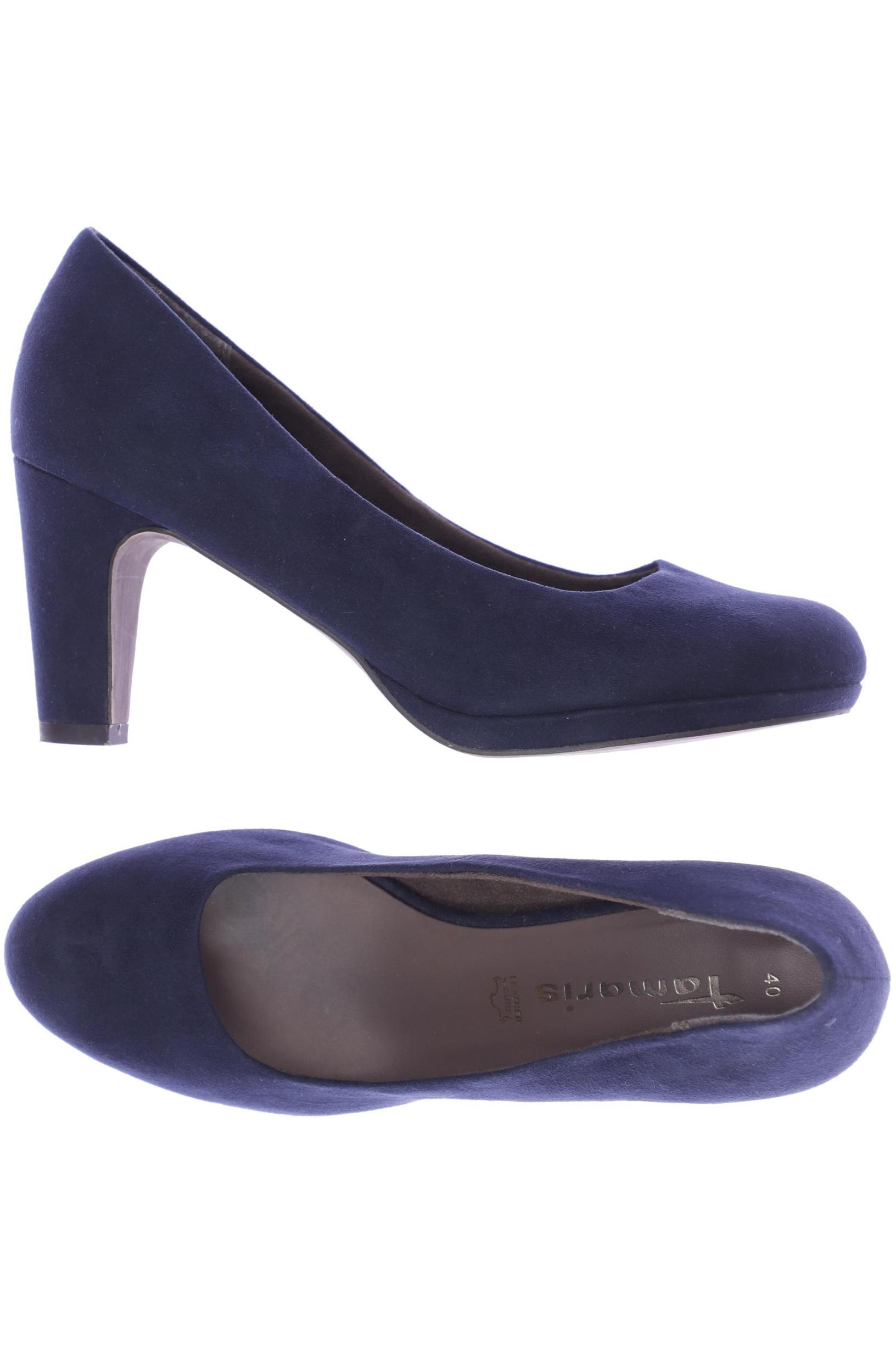 

Tamaris Damen Pumps, marineblau, Gr. 40