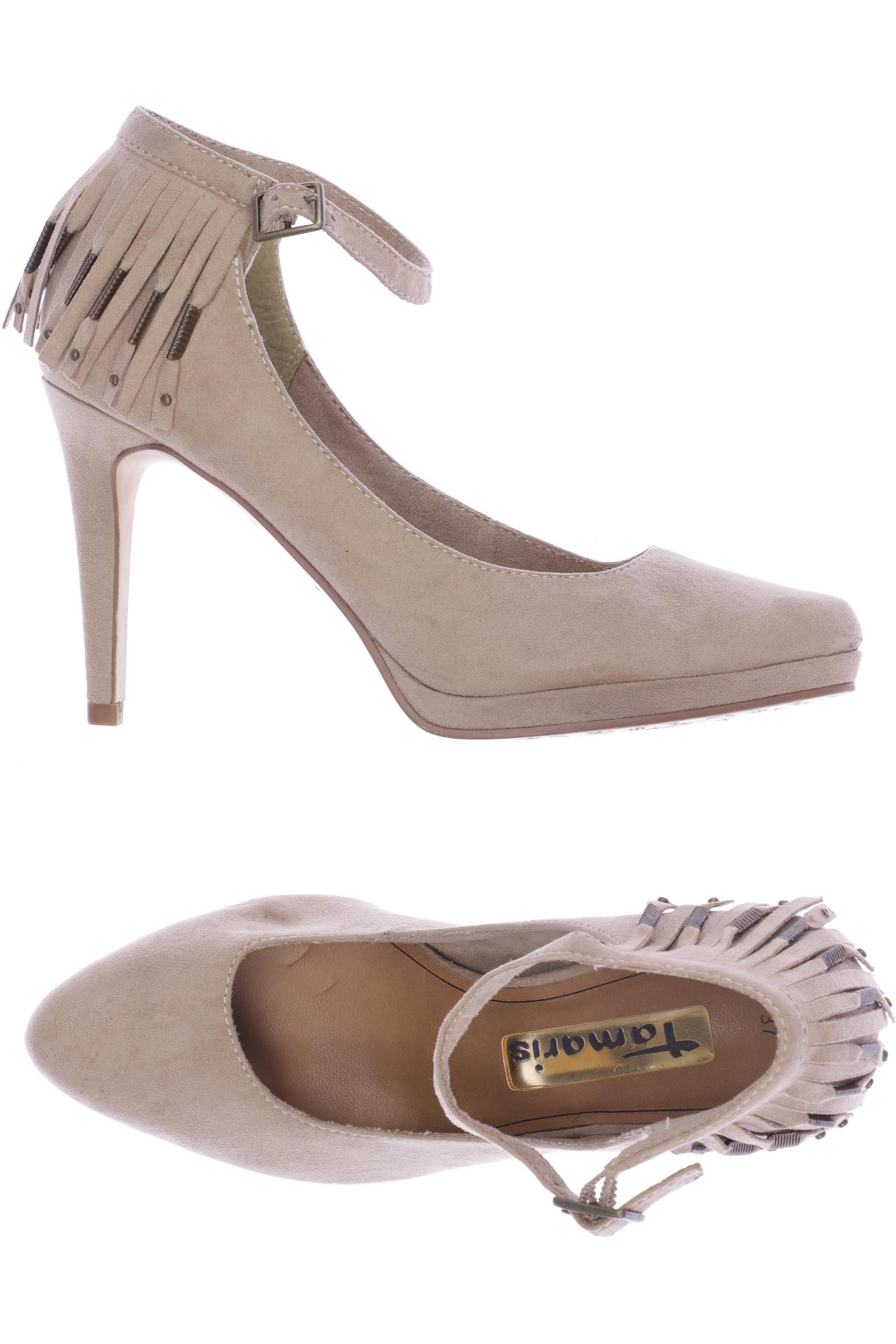 

Tamaris Damen Pumps, beige, Gr. 37