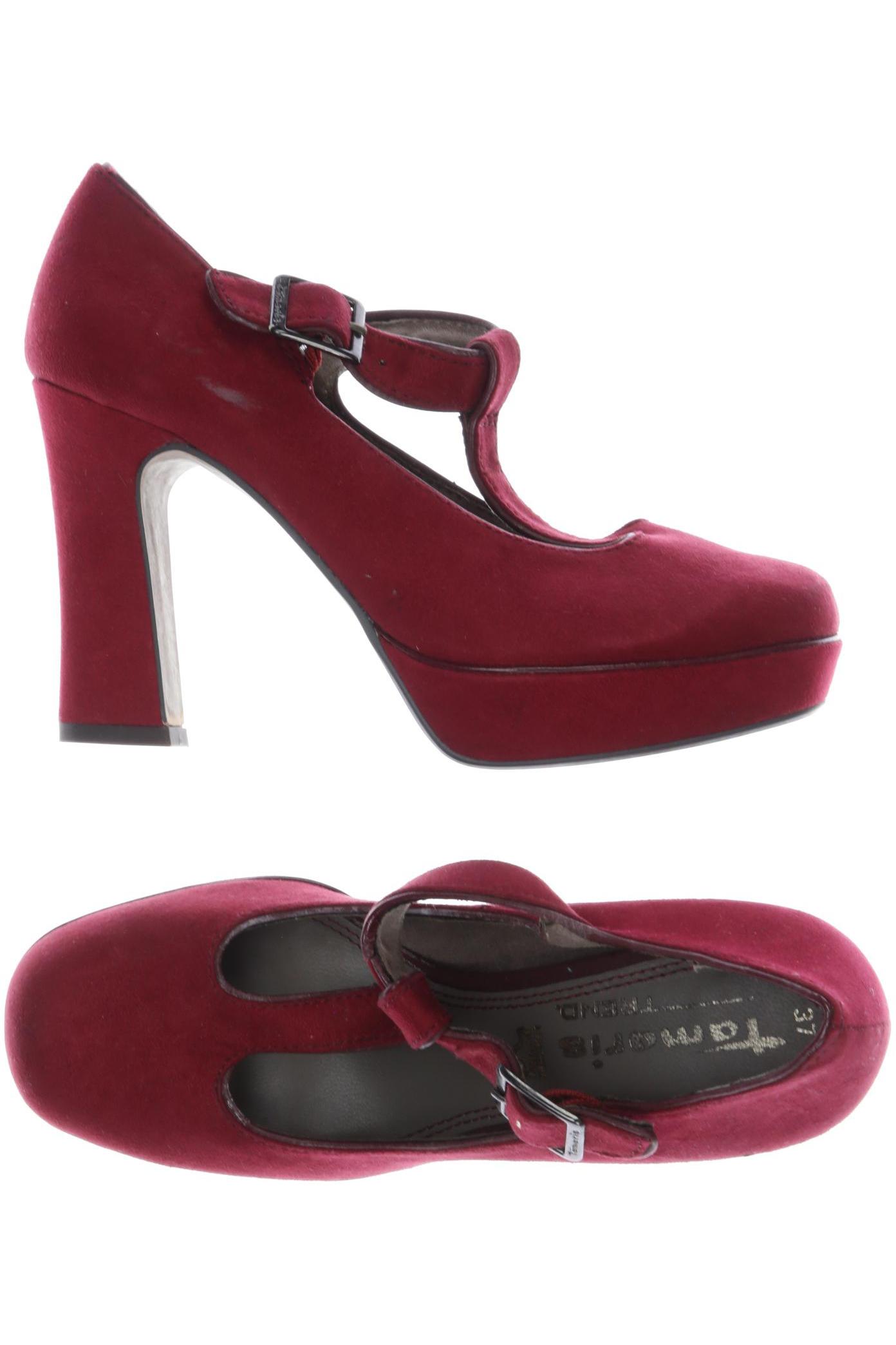 

Tamaris Damen Pumps, bordeaux, Gr. 37