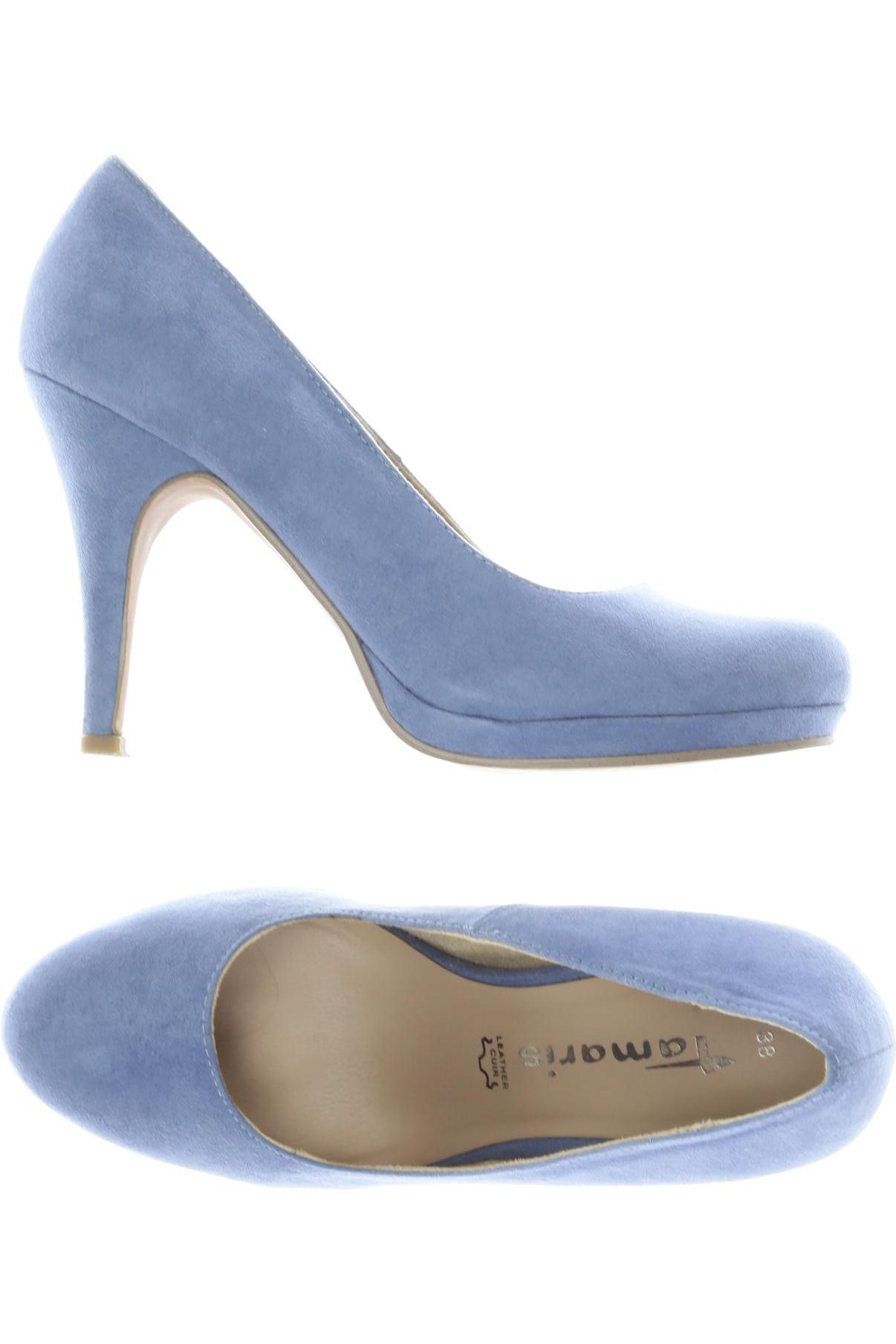 

Tamaris Damen Pumps, blau, Gr. 38