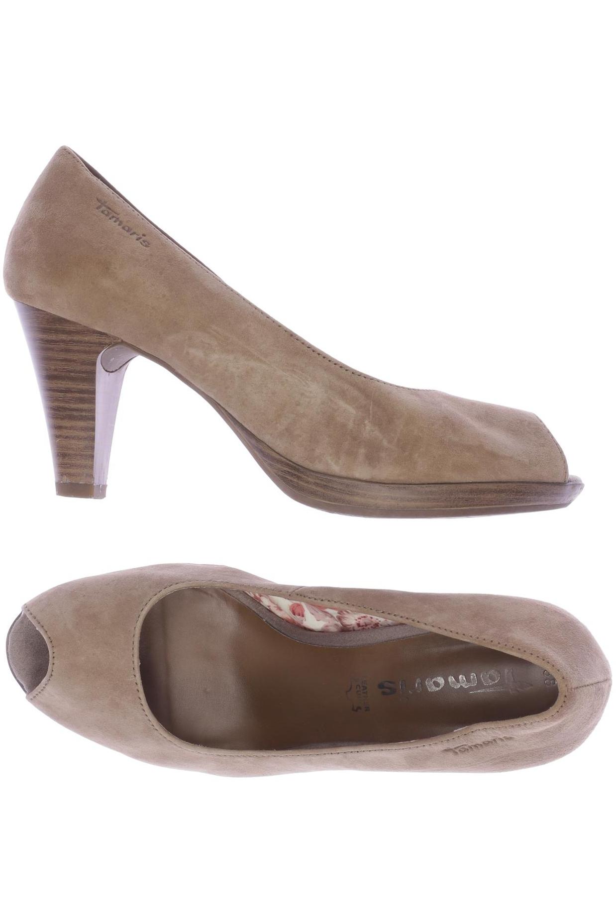 

Tamaris Damen Pumps, beige, Gr. 38