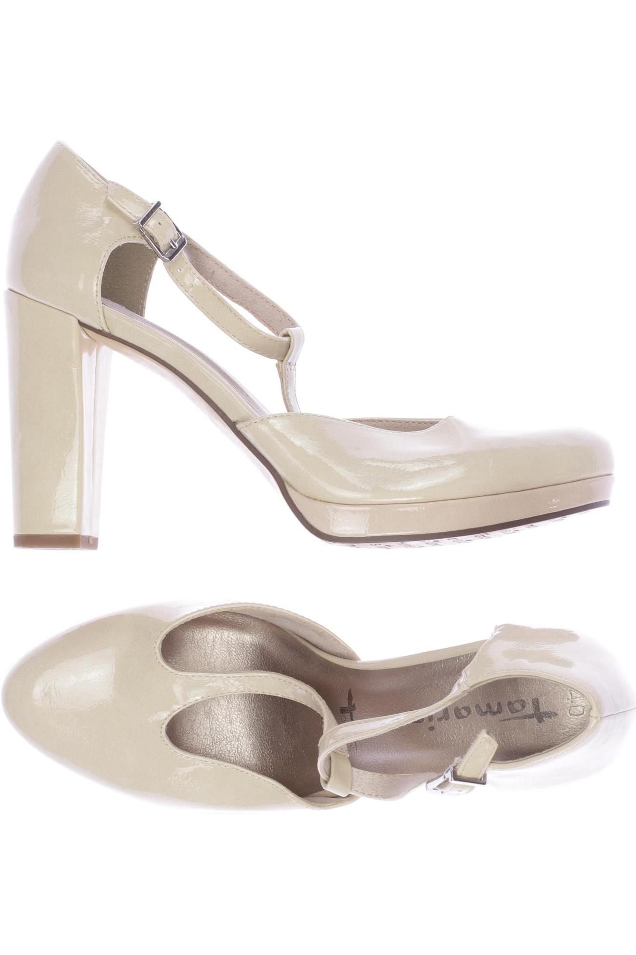 

Tamaris Damen Pumps, beige, Gr. 40