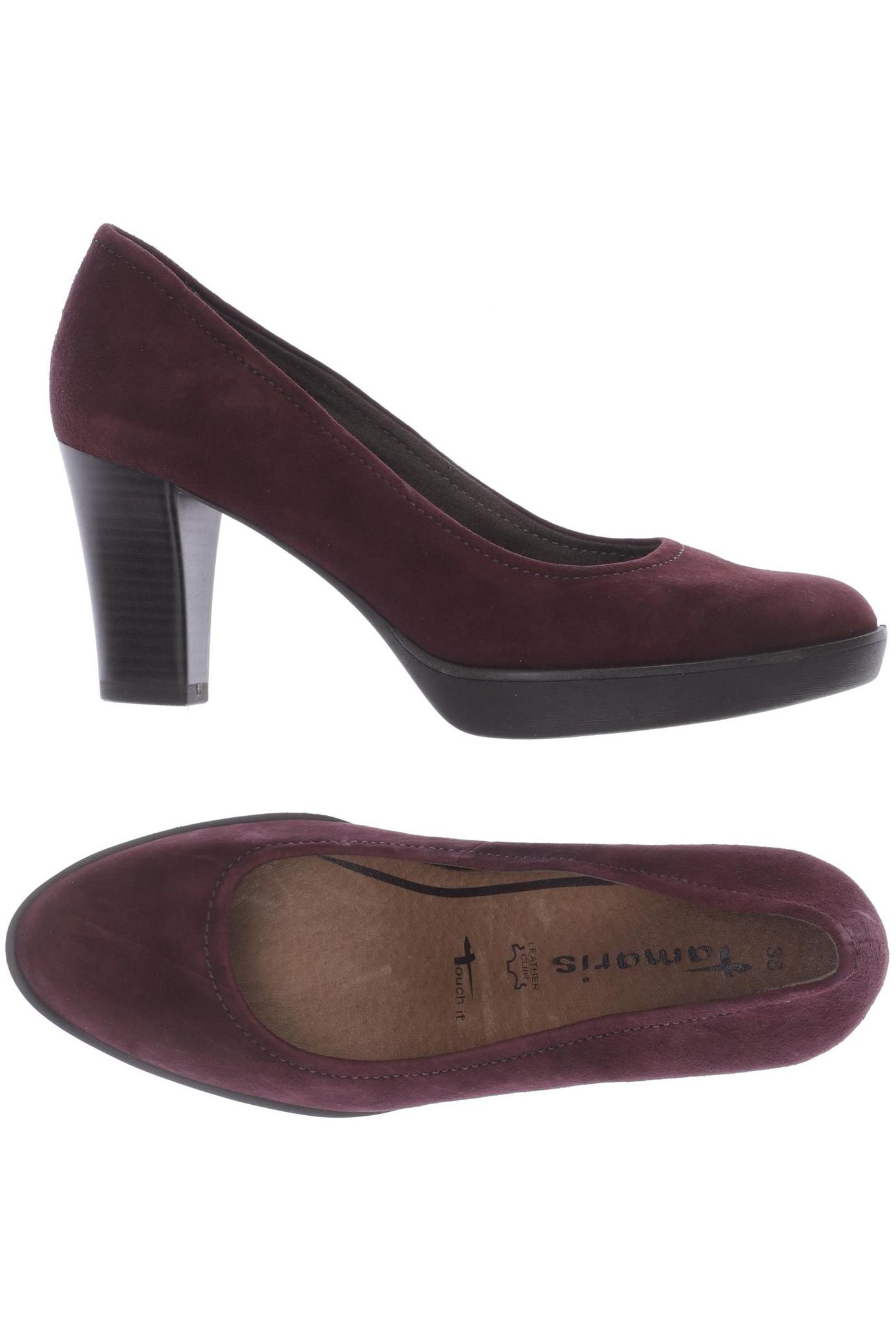 

Tamaris Damen Pumps, bordeaux, Gr. 38