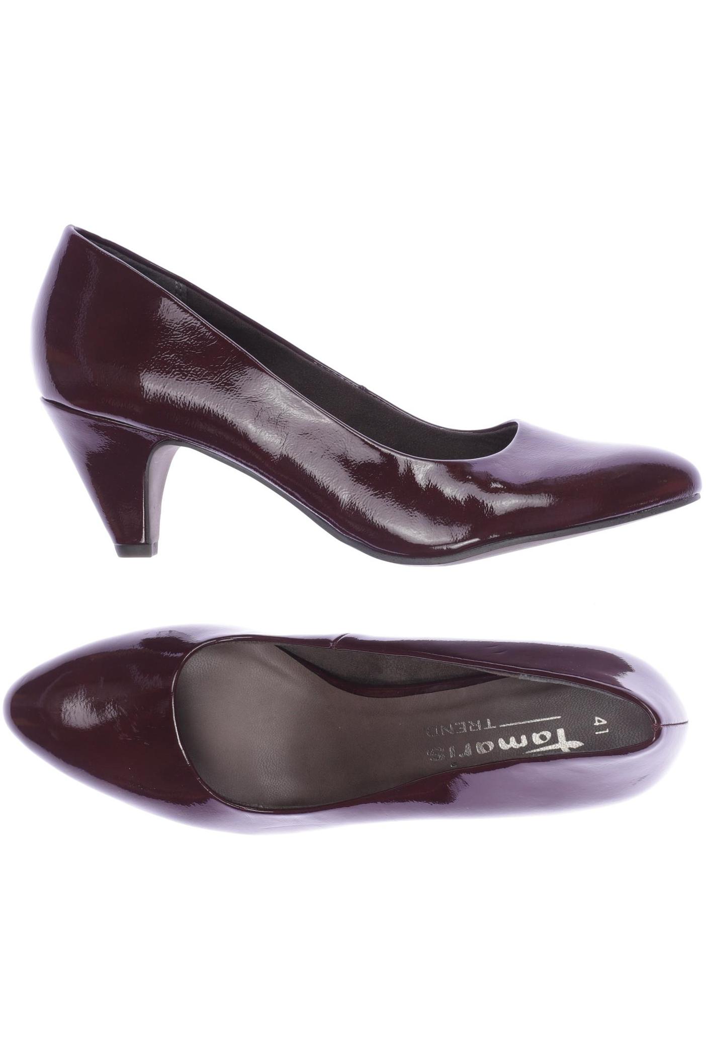 

Tamaris Damen Pumps, bordeaux, Gr. 41