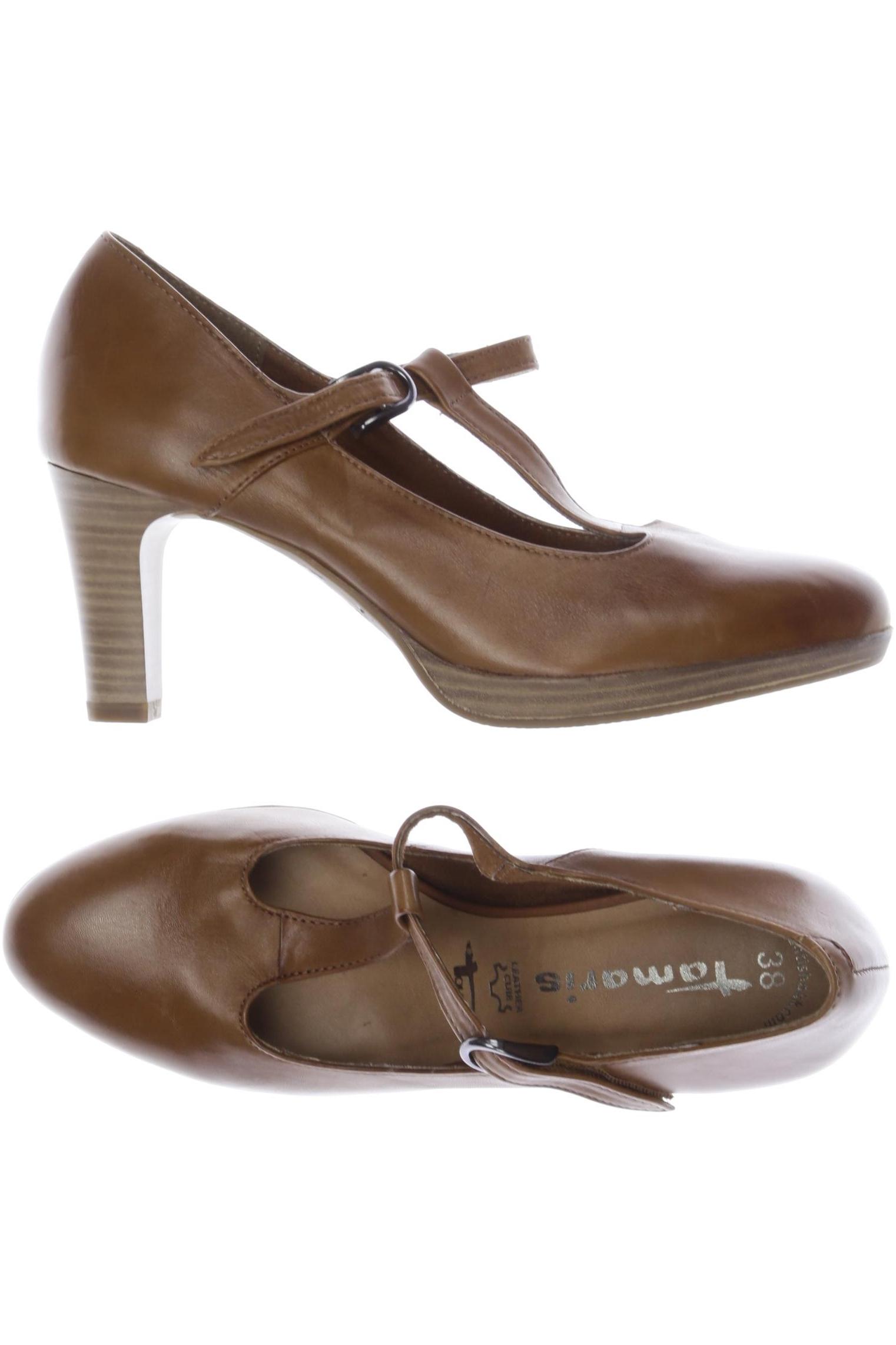 

Tamaris Damen Pumps, braun, Gr. 38