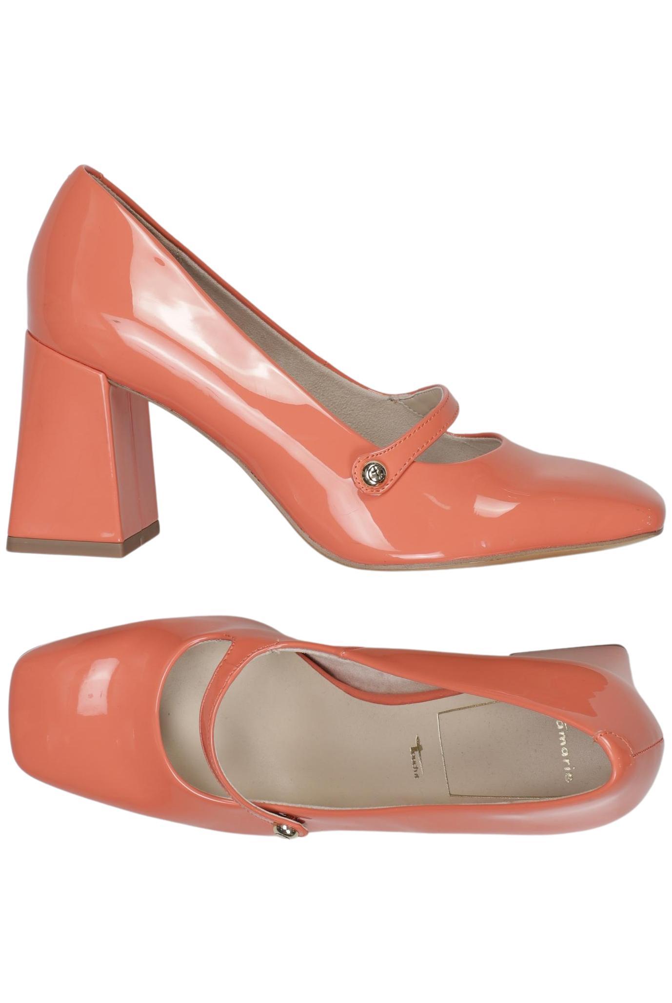 

Tamaris Damen Pumps, orange, Gr. 41
