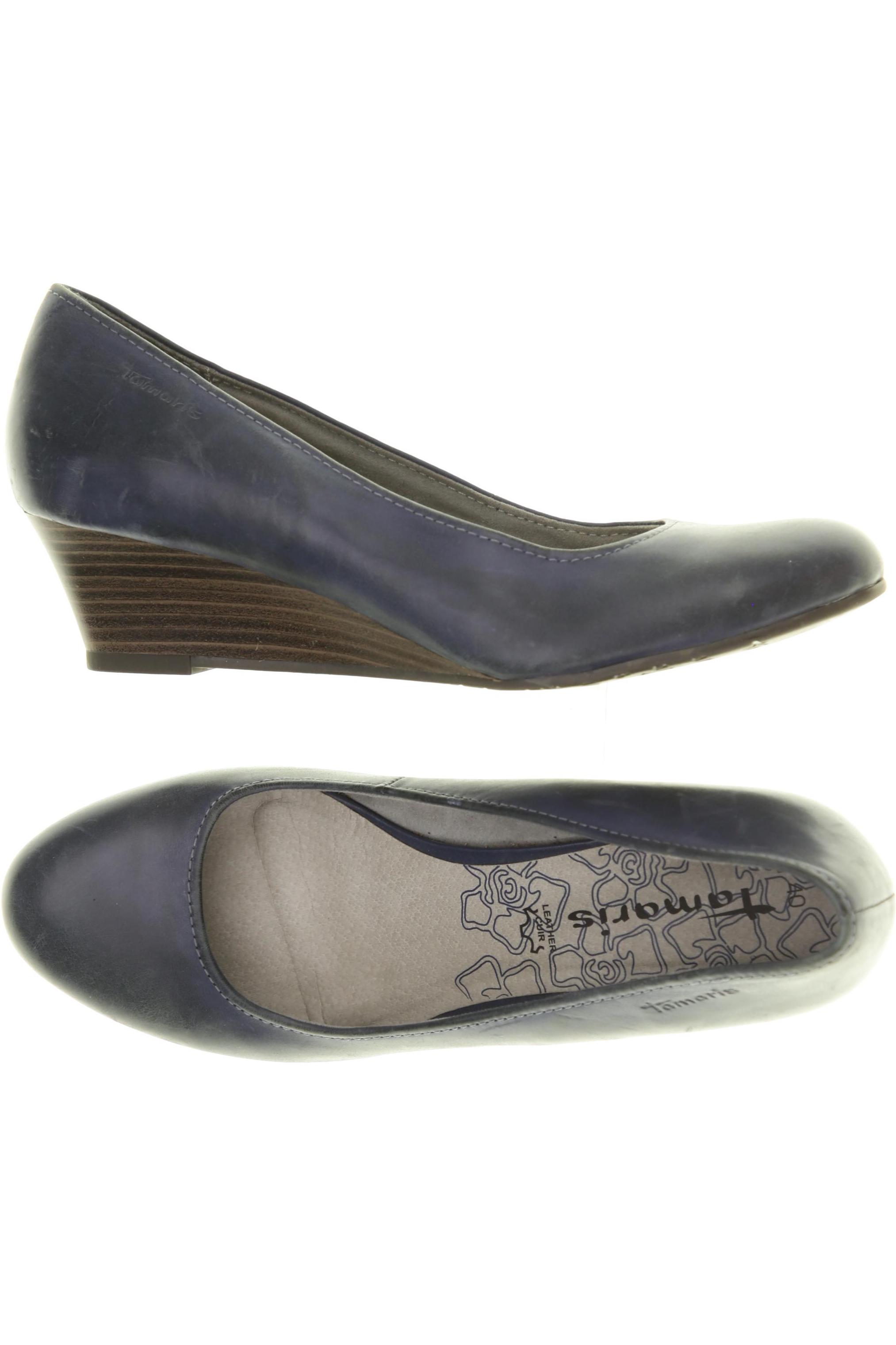 

Tamaris Damen Pumps, blau, Gr. 40