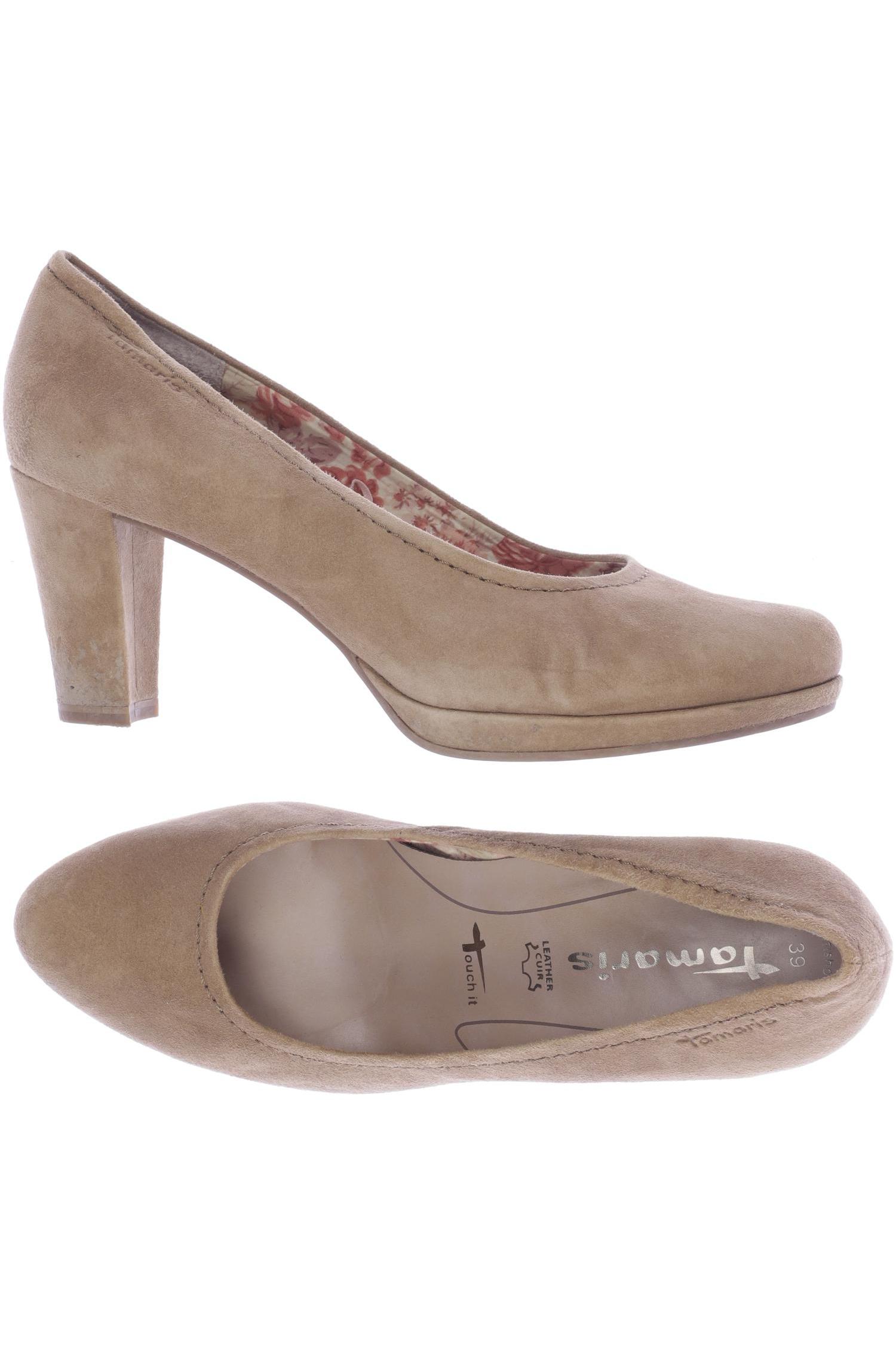 

Tamaris Damen Pumps, beige, Gr. 39