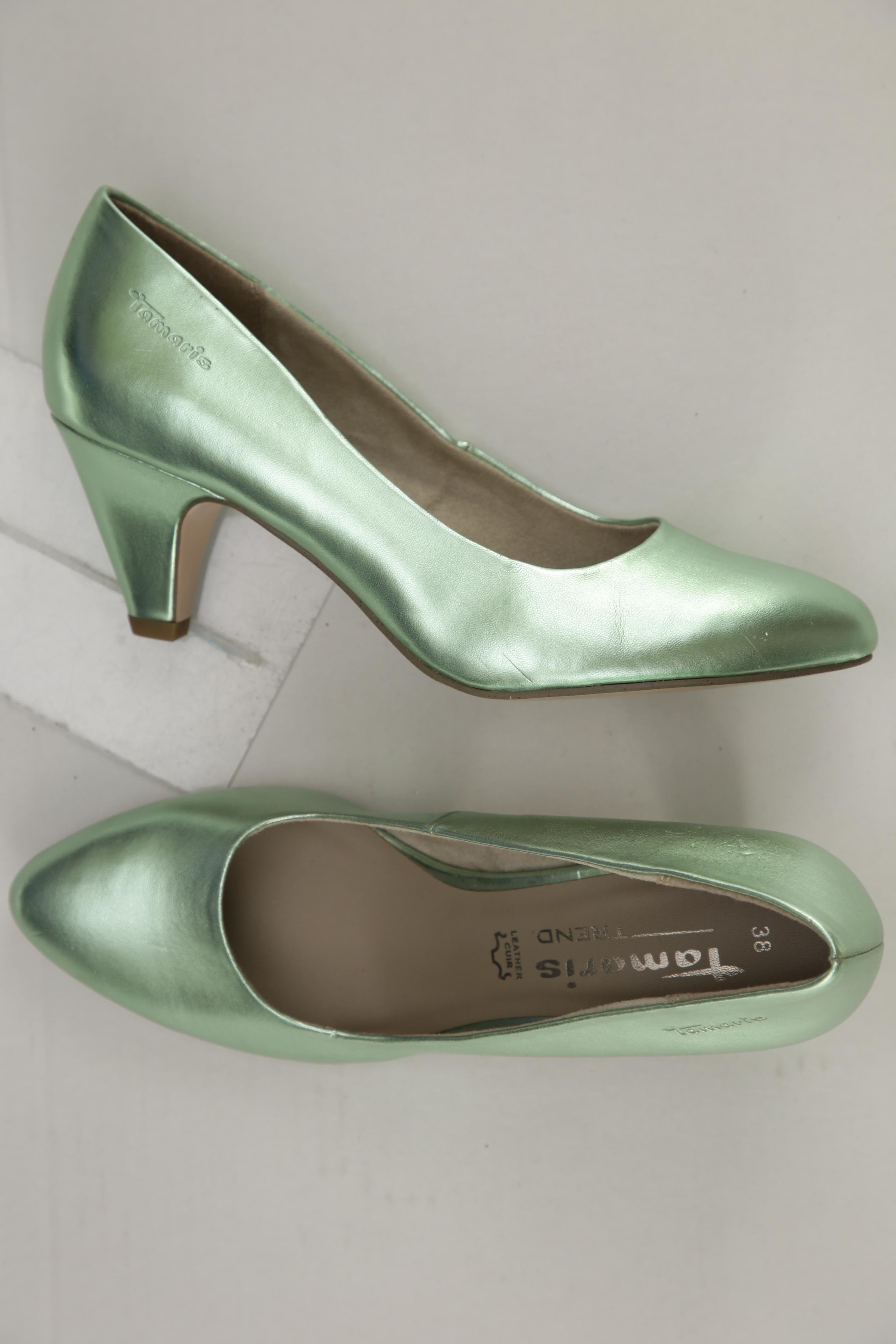 

Tamaris Damen Pumps, grün, Gr. 38