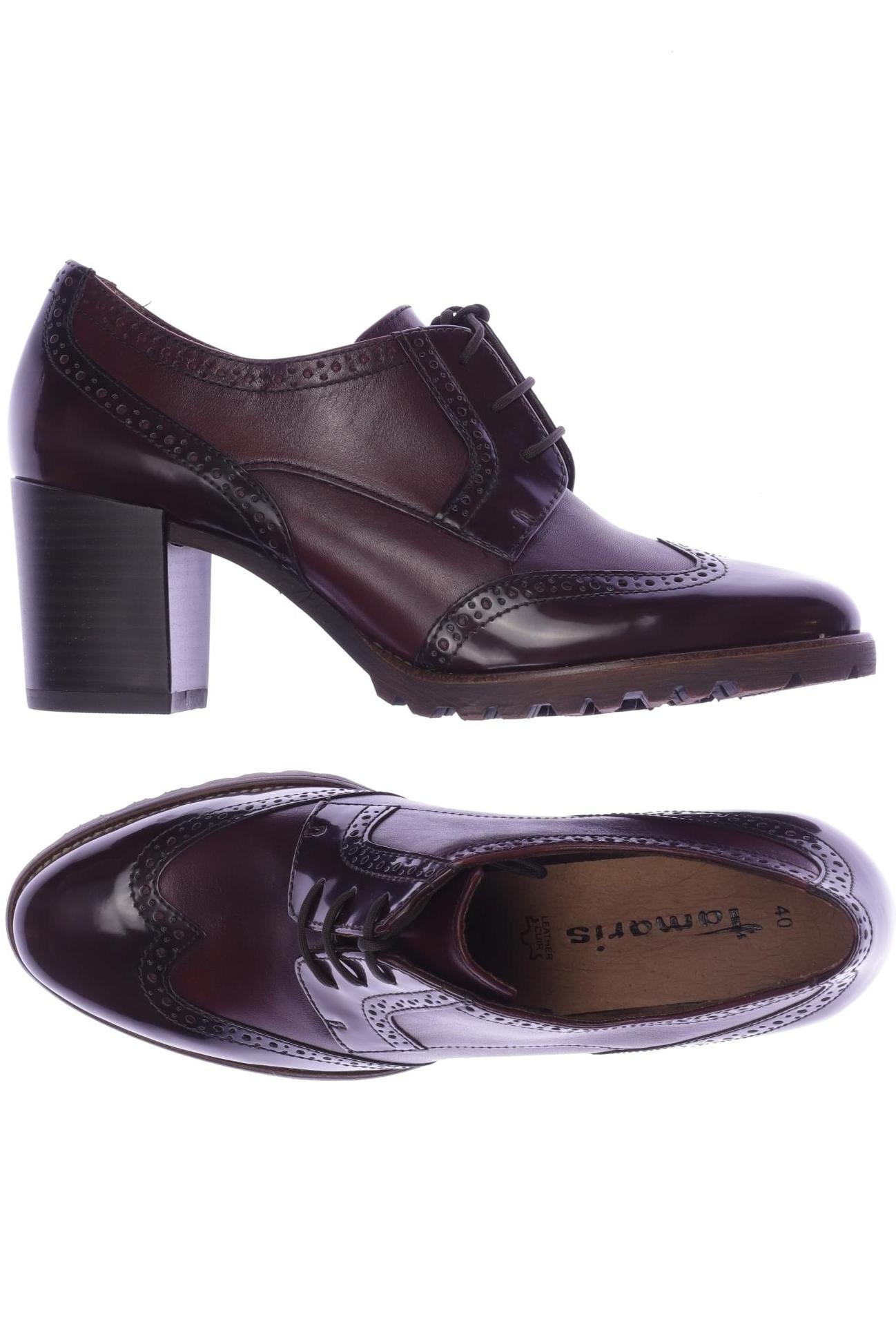 

Tamaris Damen Pumps, bordeaux, Gr. 40