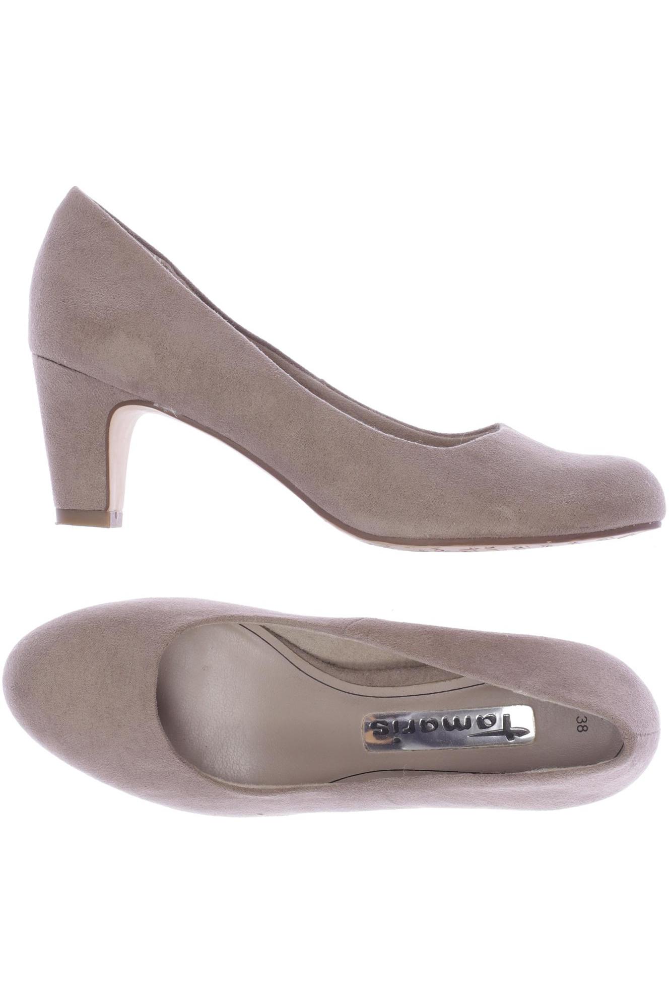 

Tamaris Damen Pumps, beige, Gr. 38