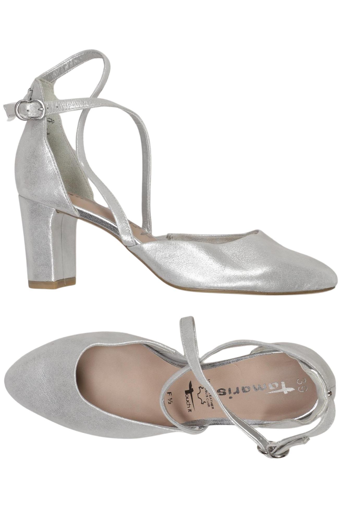 

Tamaris Damen Pumps, silber, Gr. 39