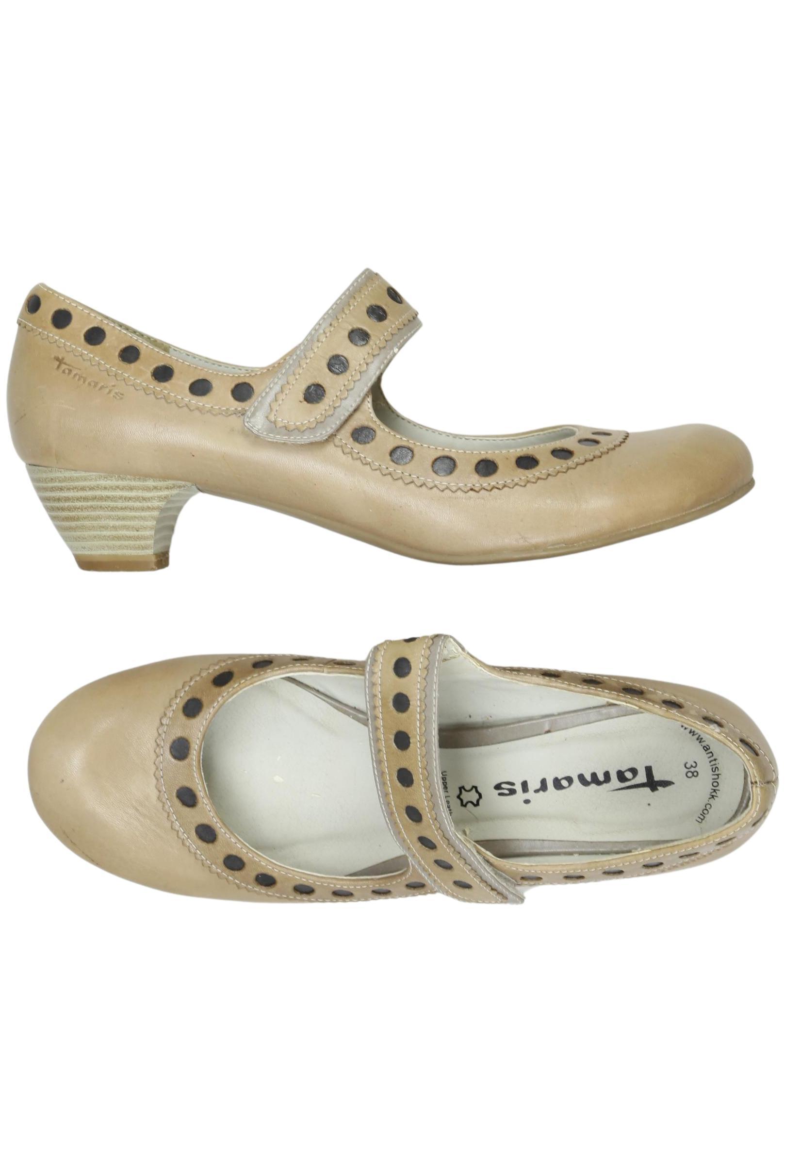 

Tamaris Damen Pumps, beige, Gr. 38