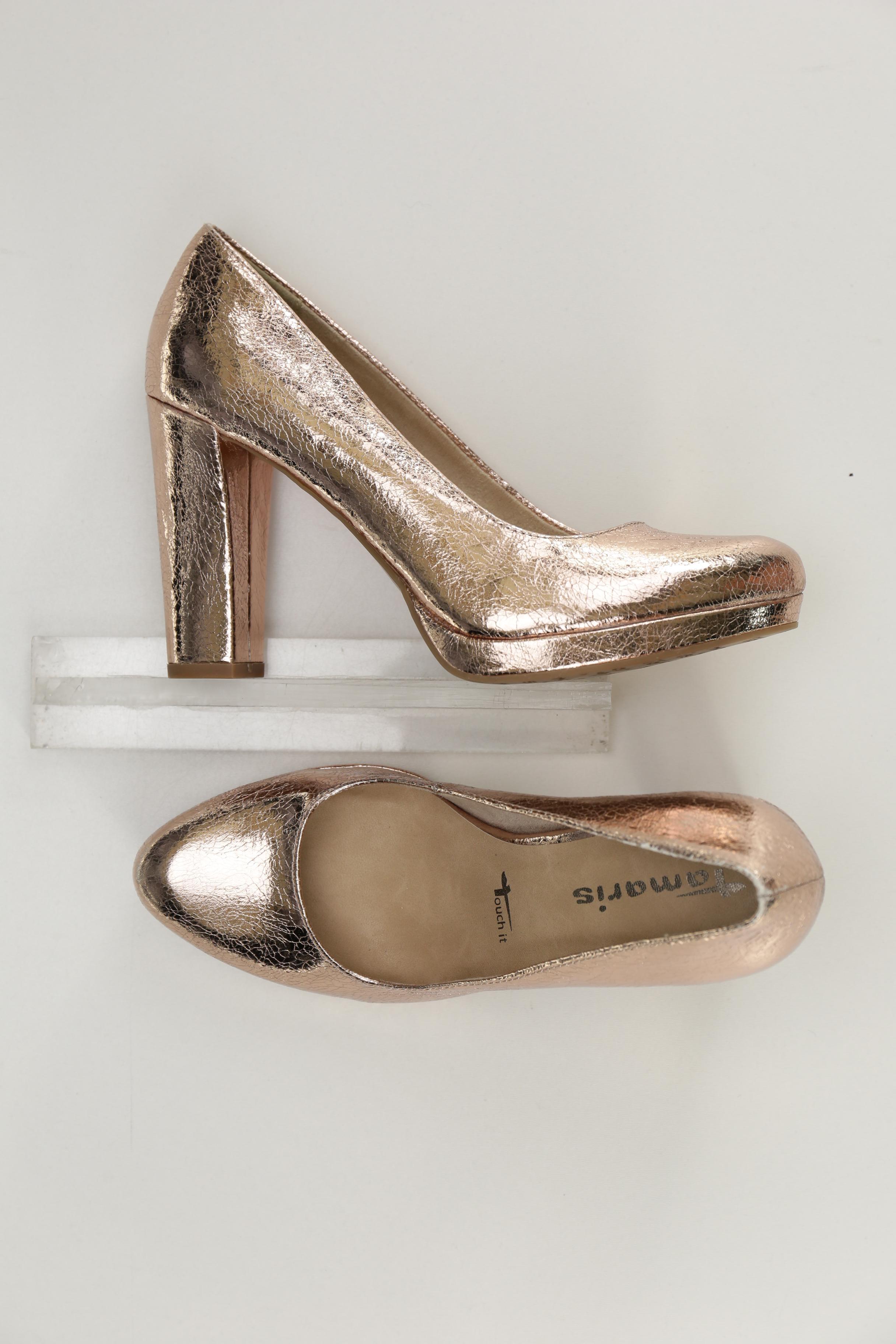 

Tamaris Damen Pumps, orange, Gr. 38