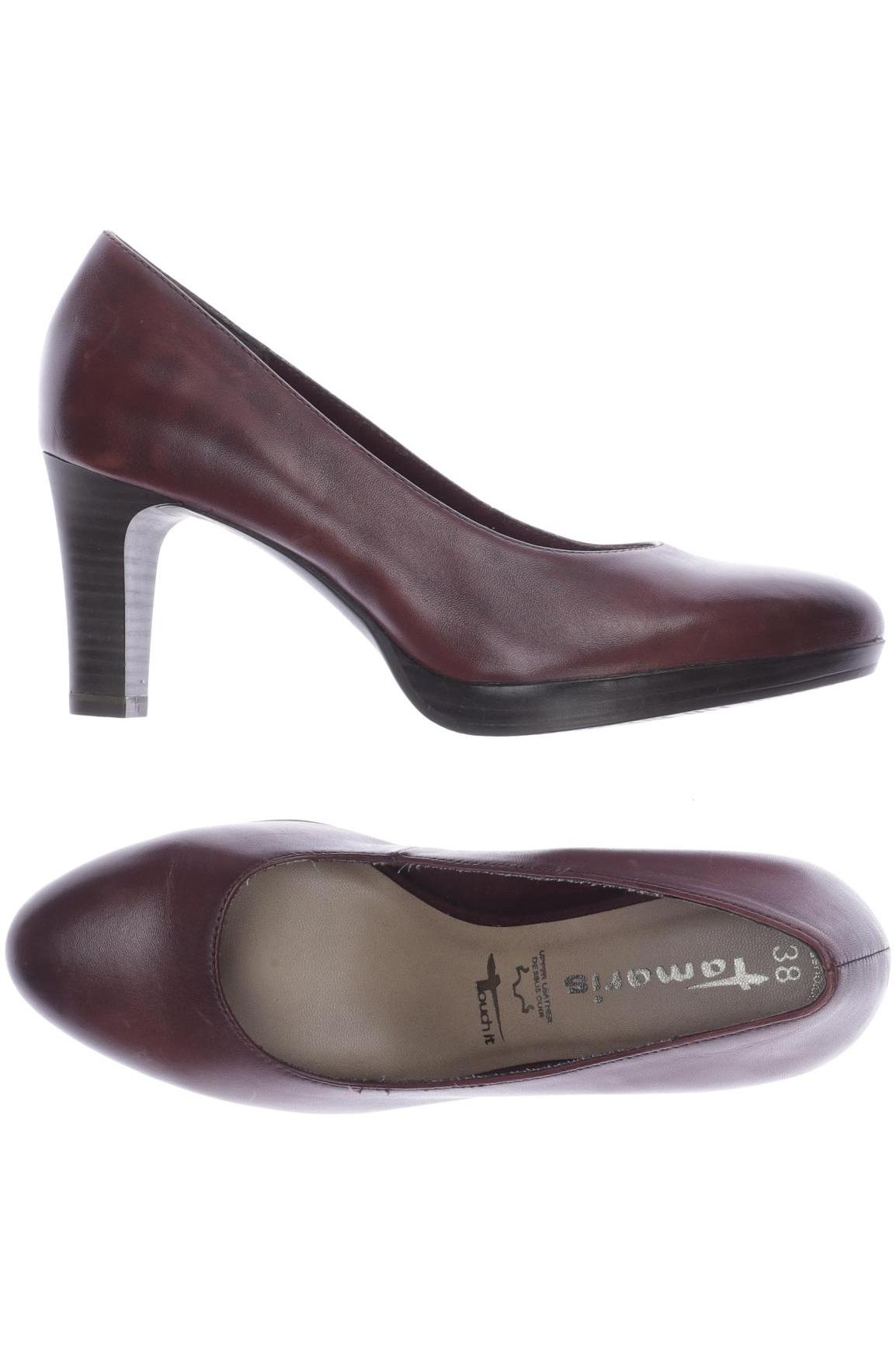 

Tamaris Damen Pumps, bordeaux, Gr. 38