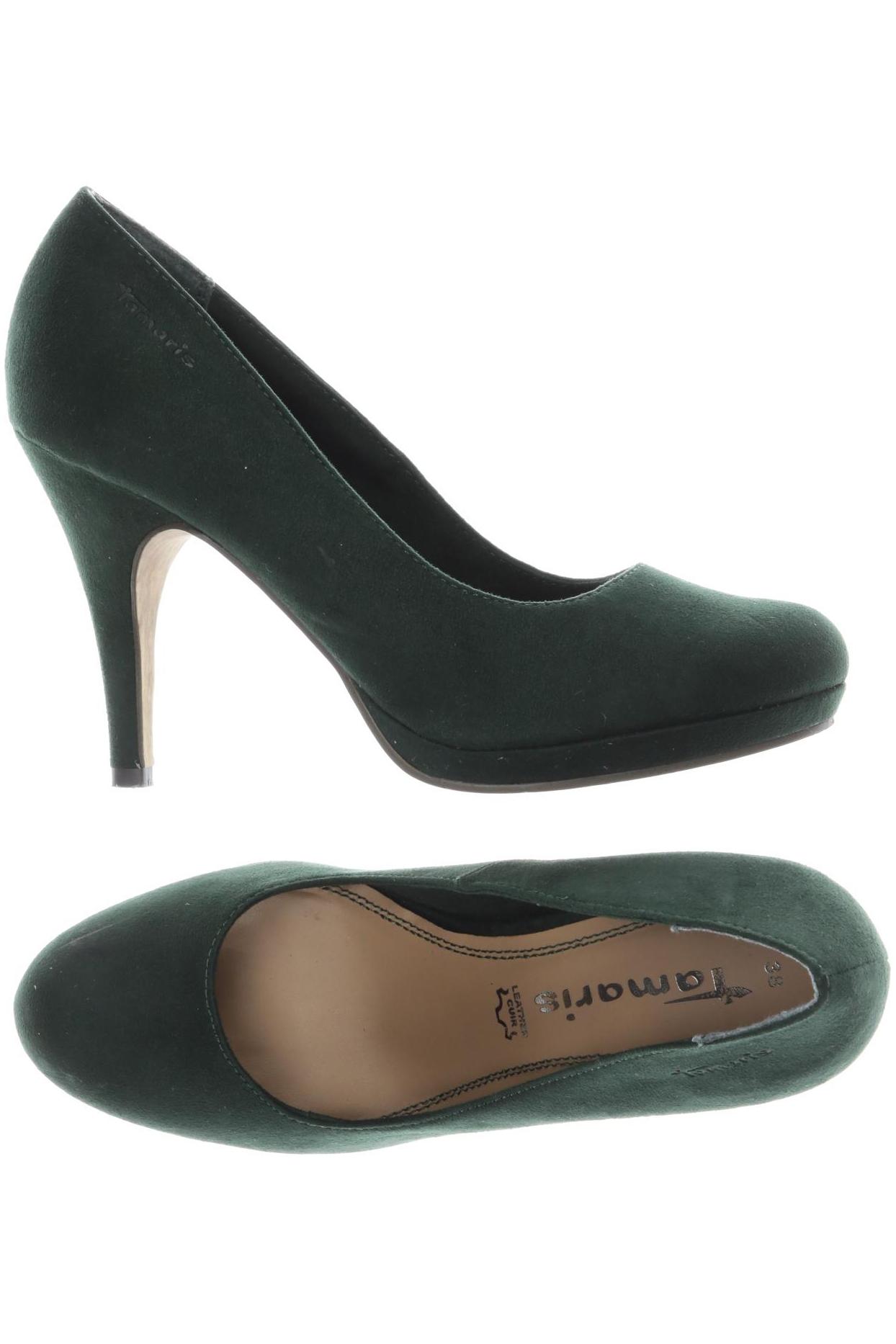 

Tamaris Damen Pumps, grün, Gr. 38