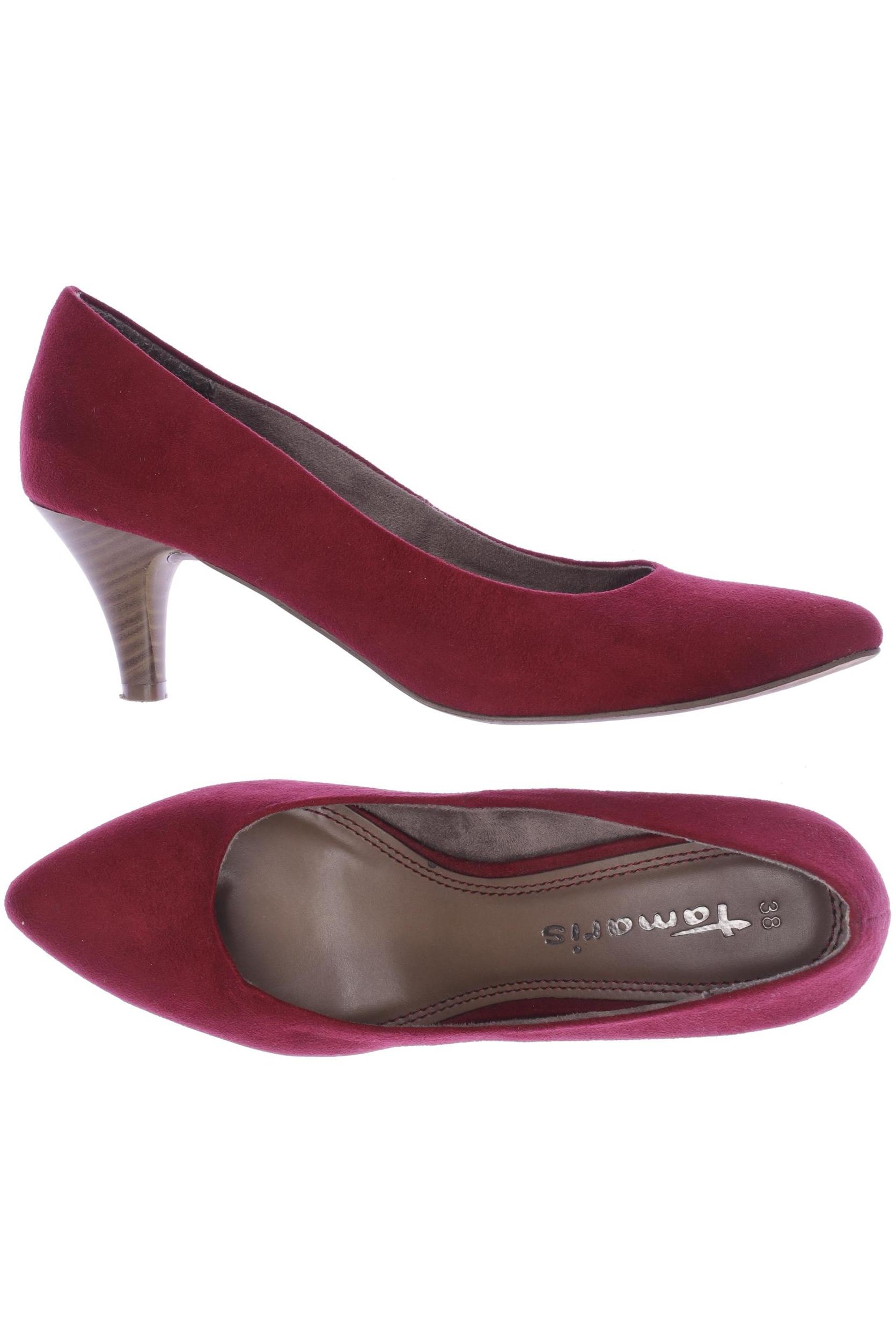

Tamaris Damen Pumps, bordeaux, Gr. 38