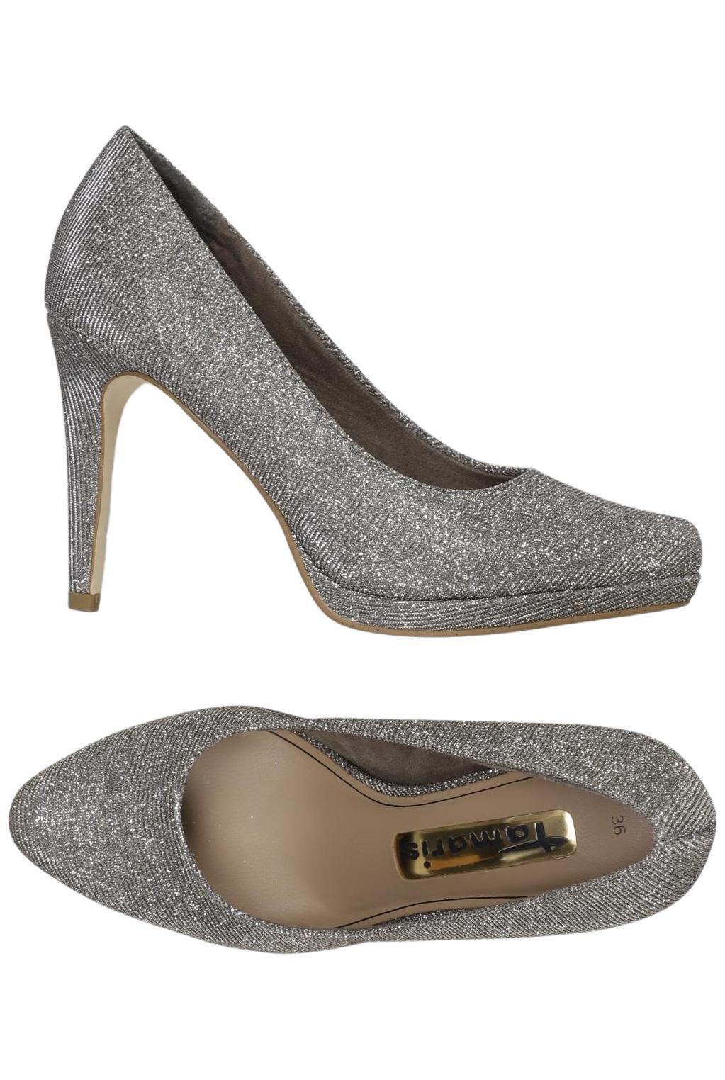 Thumbnail - Tamaris Damen Pumps, silber, Gr. 36