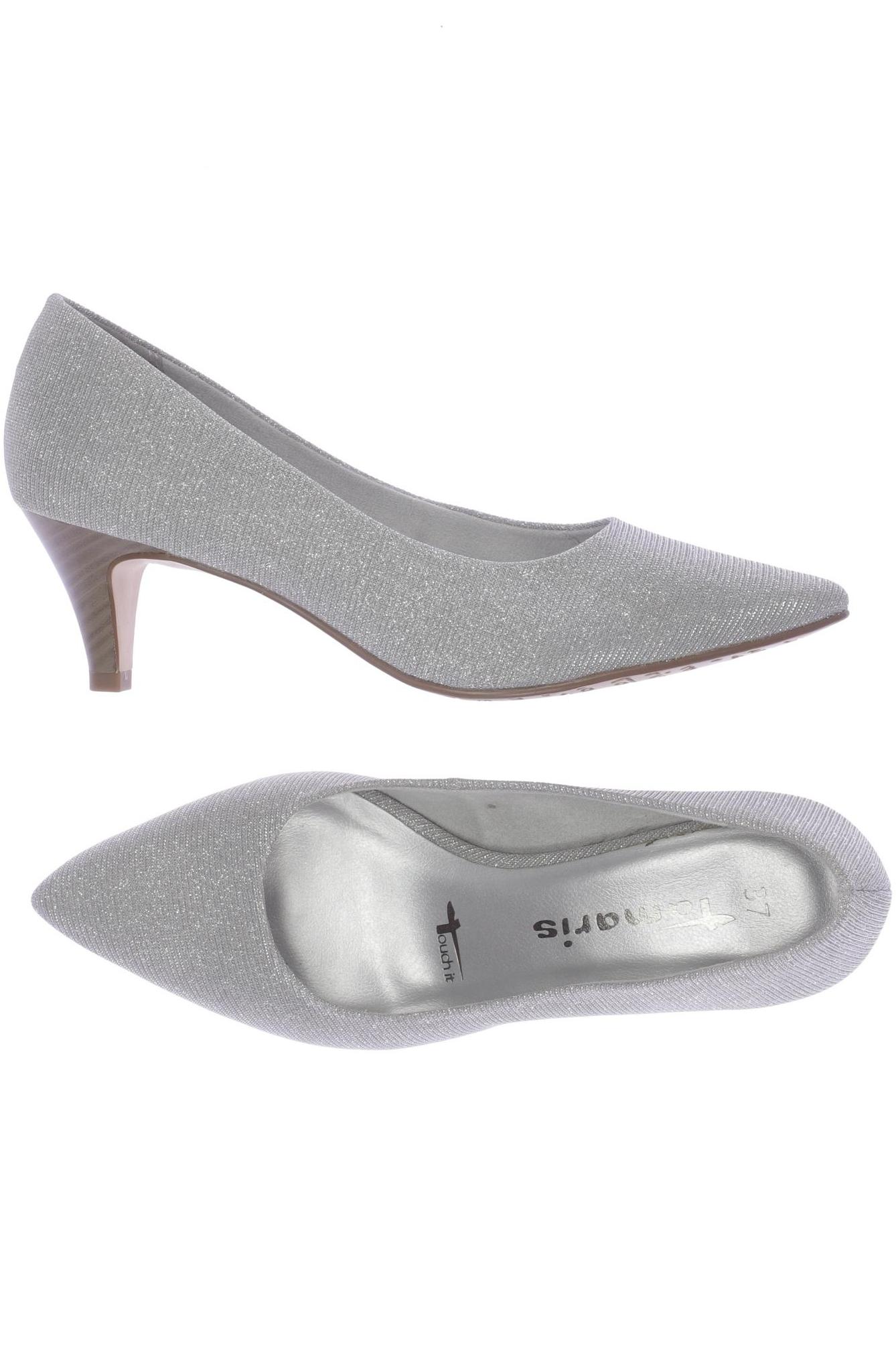 

Tamaris Damen Pumps, silber, Gr. 37