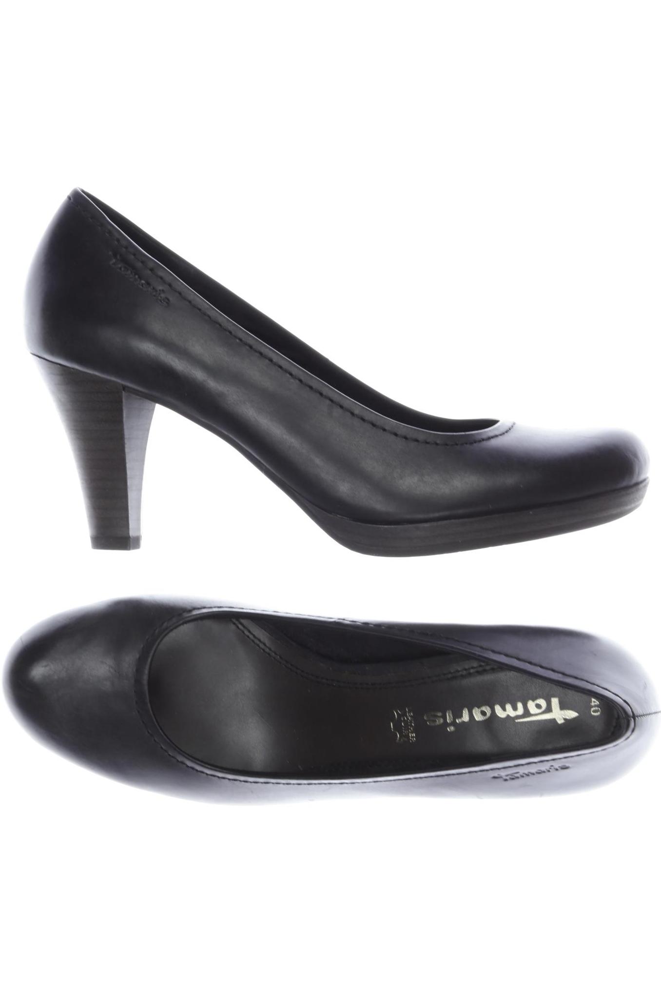

Tamaris Damen Pumps, schwarz, Gr. 40